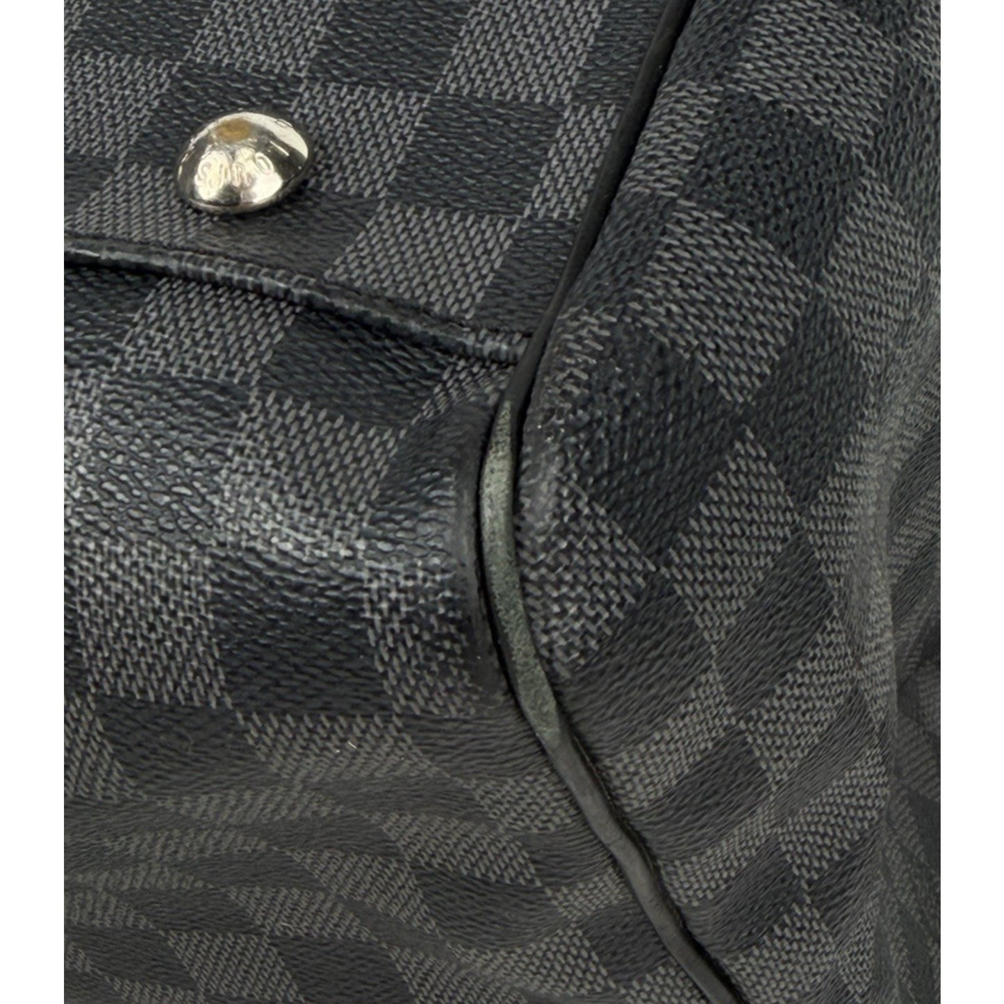 Louis Vuitton Damier Roadster Duffle Bag 50 in Graphite Coated Canvas 2008 S