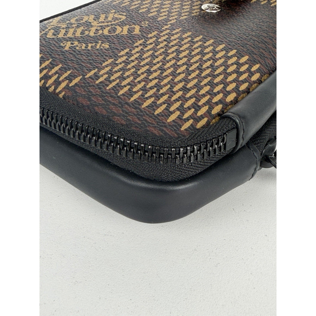 Louis Vuitton x Nigo Turtle Crossbody Bag in Damier Ebene Coated Canvas NFC S-08