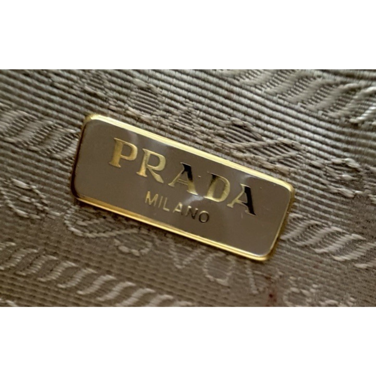 Prada Re-Edition 2005 Saffiano Leather Bag in Cameo Beige S07