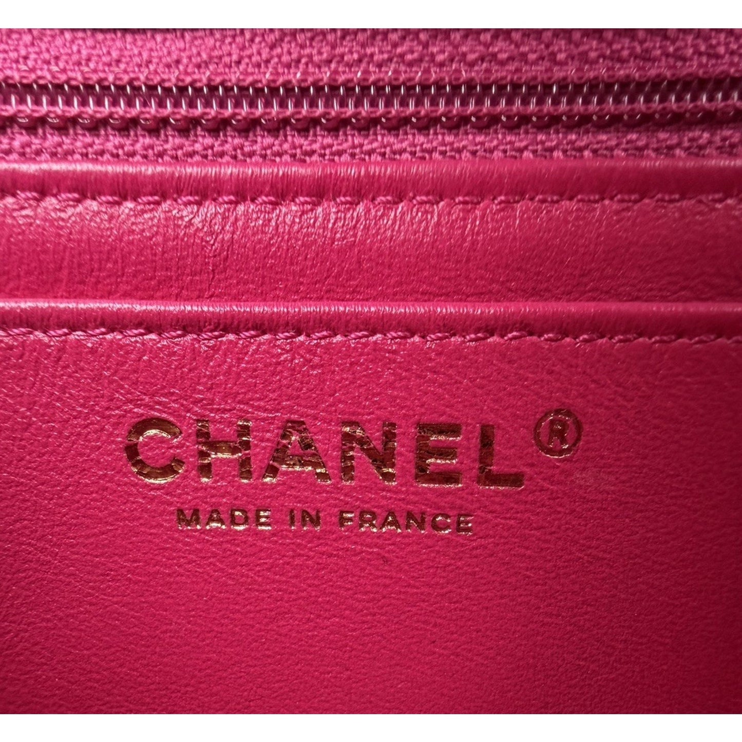 Chanel 2.55 Reissue Mini Flap Bag Quilted Calfskin Leather Pink Microchipped C9