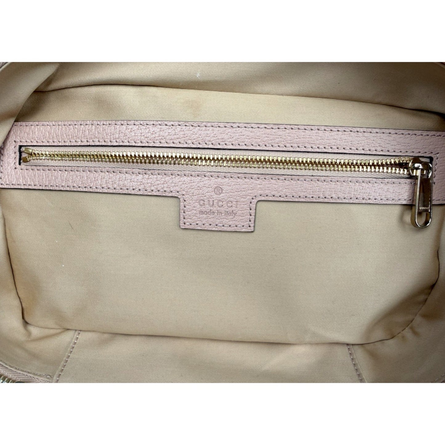 Gucci Ophidia Vanity Cosmetic Case Bag is Crafted from Pink GG Supreme Canvas S