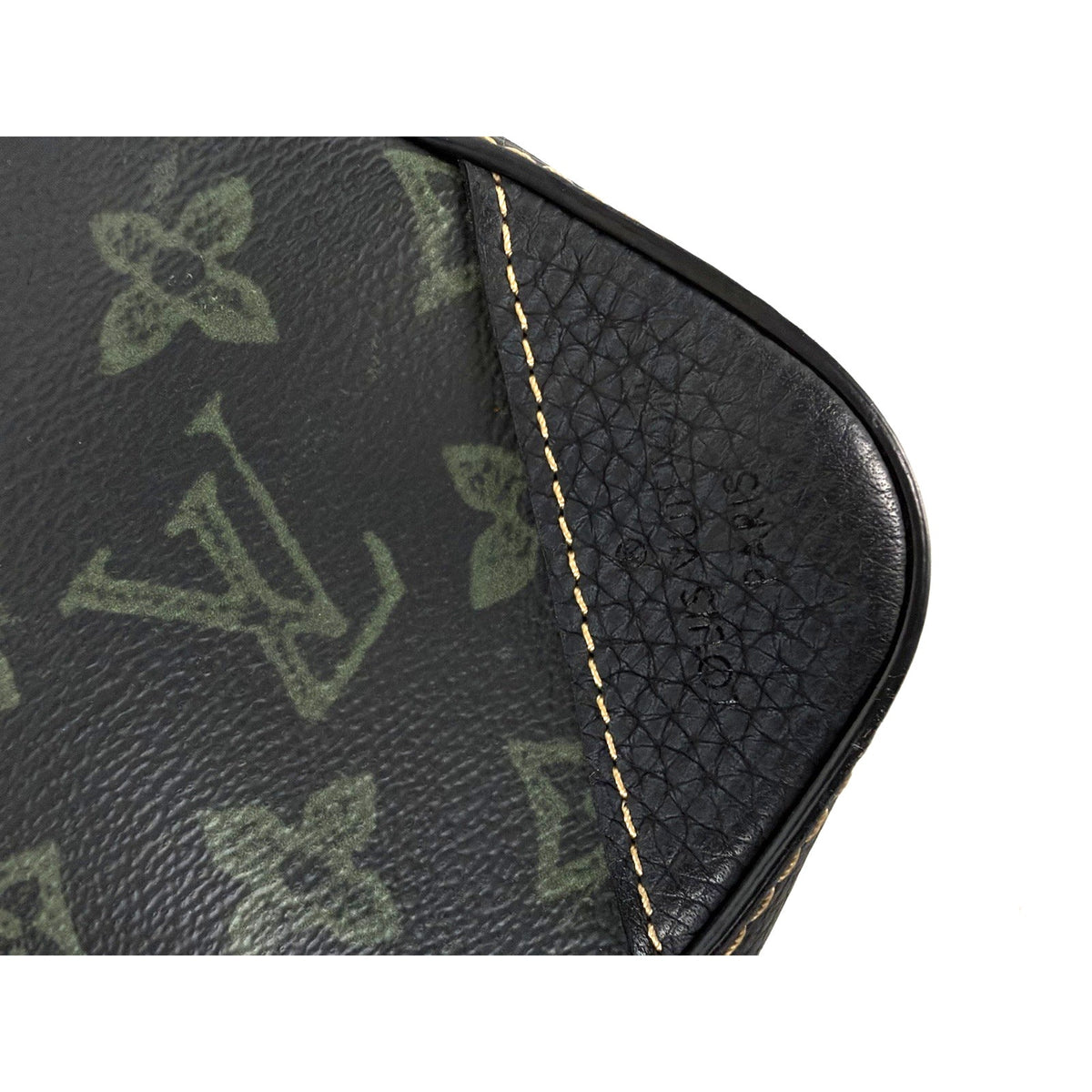 Louis Vuitton Trio Messenger Shoulder Bag Green Coated Canvas NFC C4