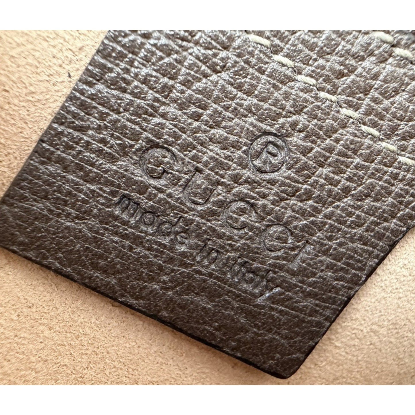 Gucci Ophidia Supreme Monogram Small Shoulder Bag Brown S06