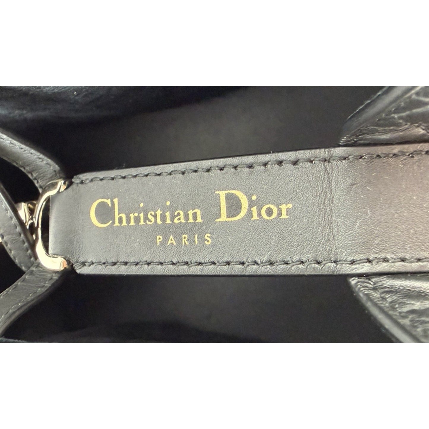 Christian Dior Toujours Bag Small in Black Cannage Leather 2024 B-4