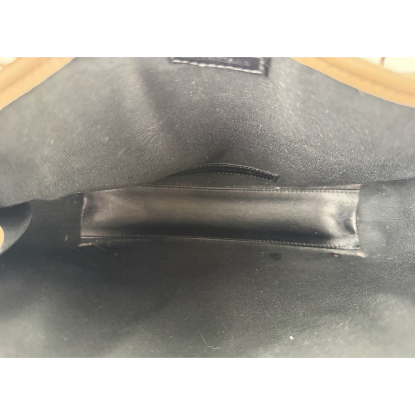 Balenciaga Navy Cabas Top Handle Bag XS with Pouch in Brown Leather S-10