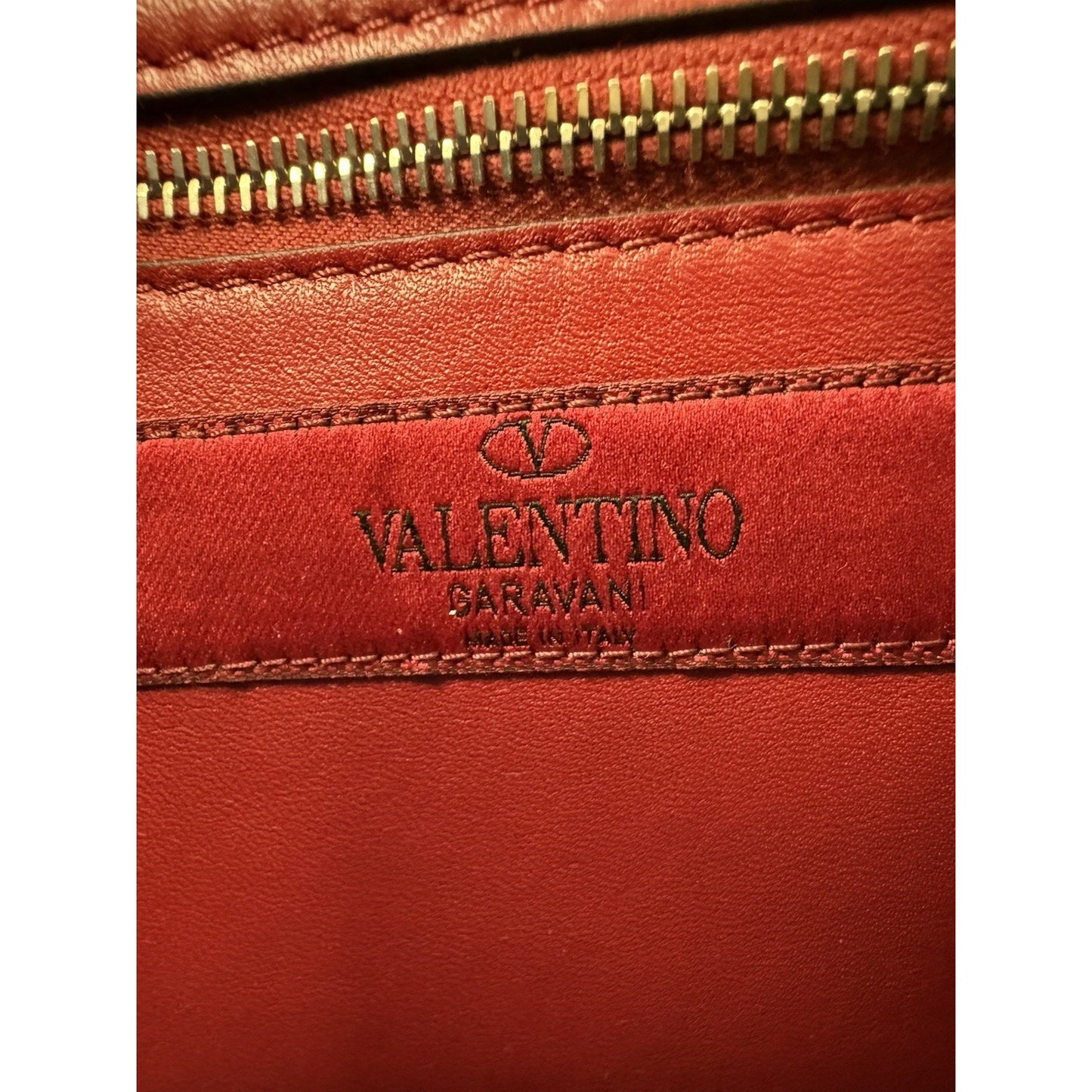 Valentino Garavani Lambskin Patchwork Medium Rockstud Spike Shoulder Bag Angel