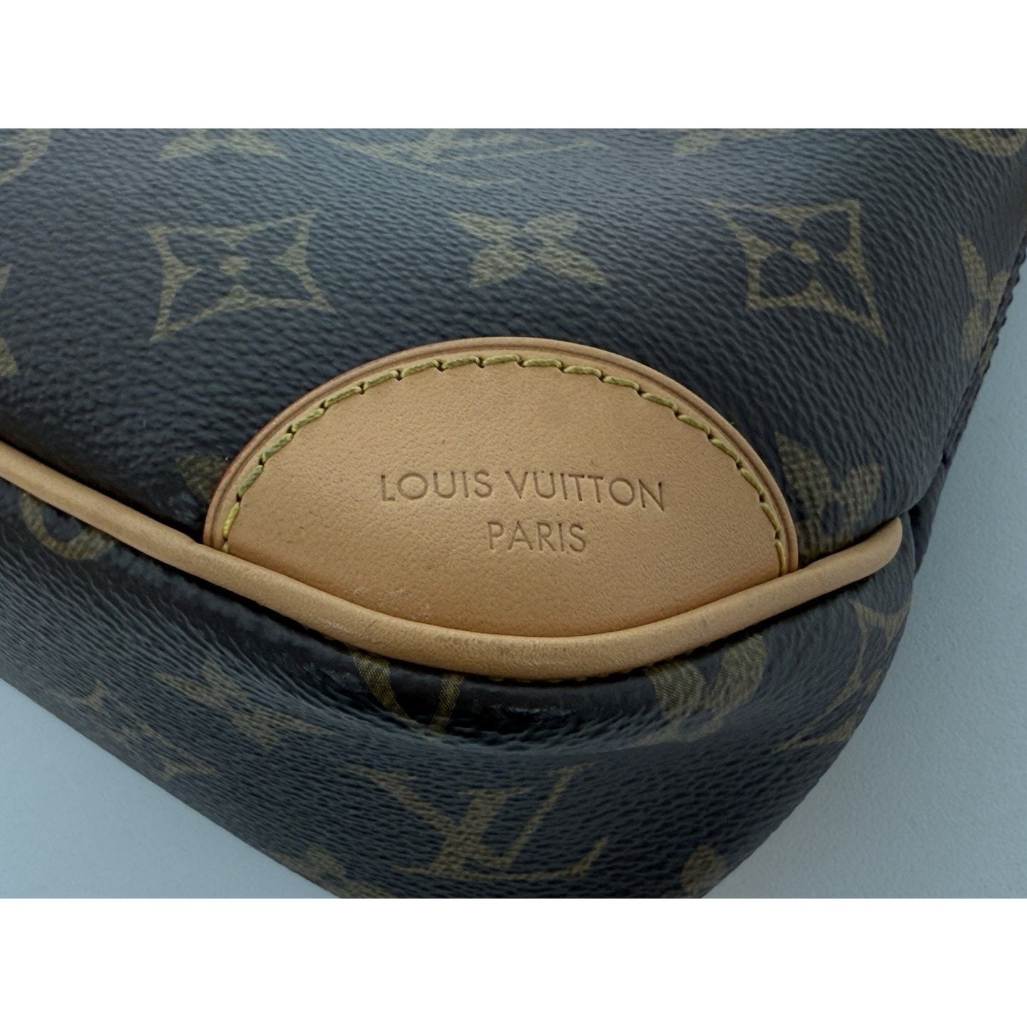Louis Vuitton Nano Boulogne Shoulder Bag with Gold Hardware