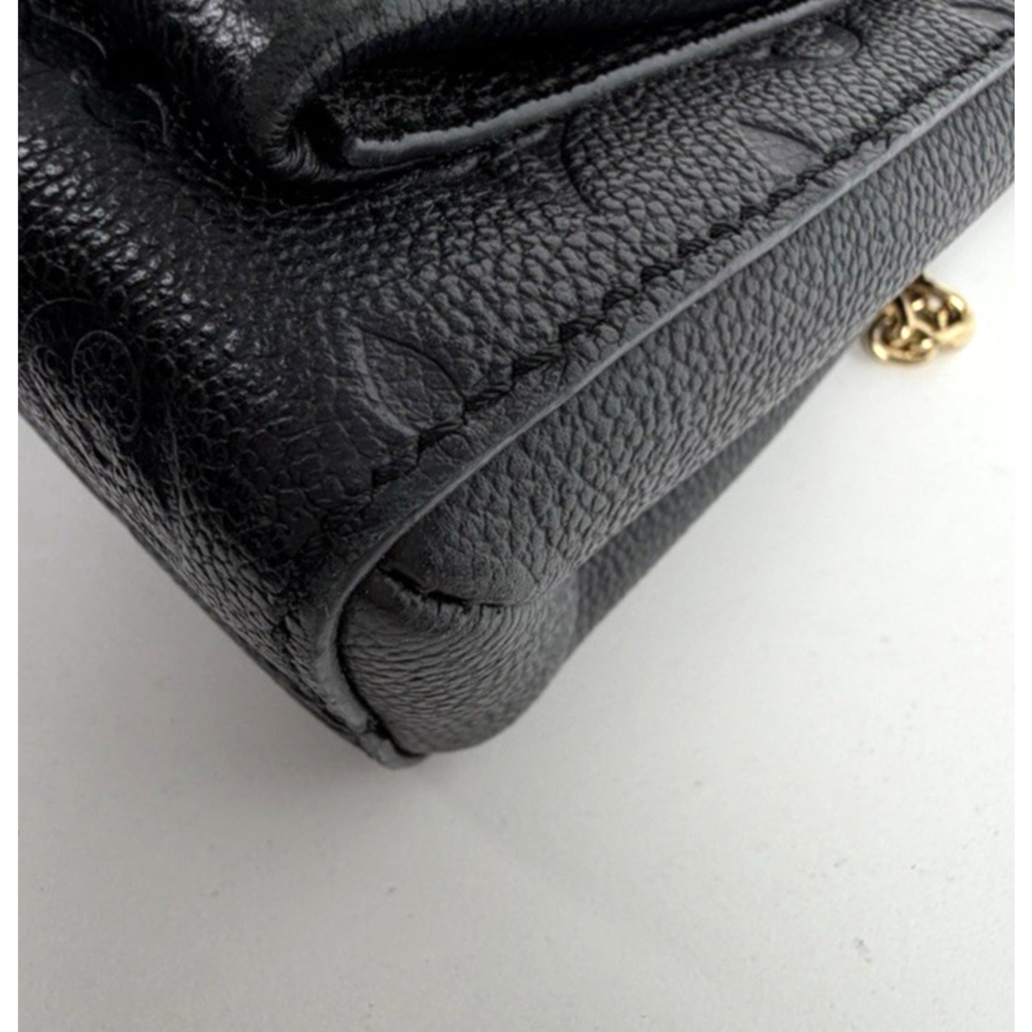Louis Vuitton Vavin BB Shoulder Bag Black Embossed Monogram Empreinte 2020 B9