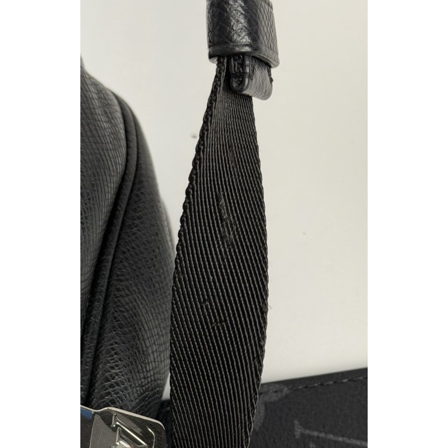 Louis Vuitton Monogram Eclipse Taigarama Outdoor Messenger Bag in Black S-05