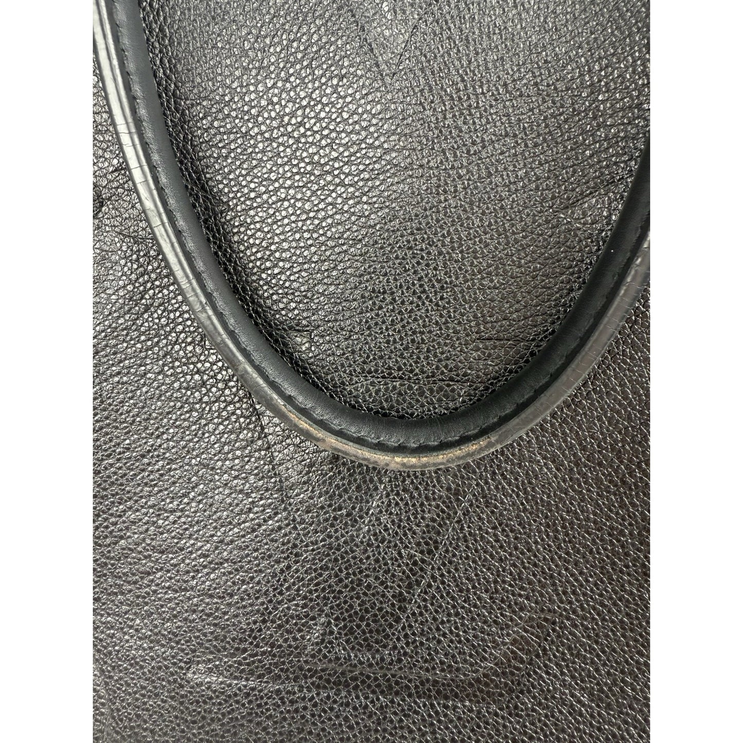 Louis Vuitton Black Monogram Empreinte Leather On The Go GM Bag