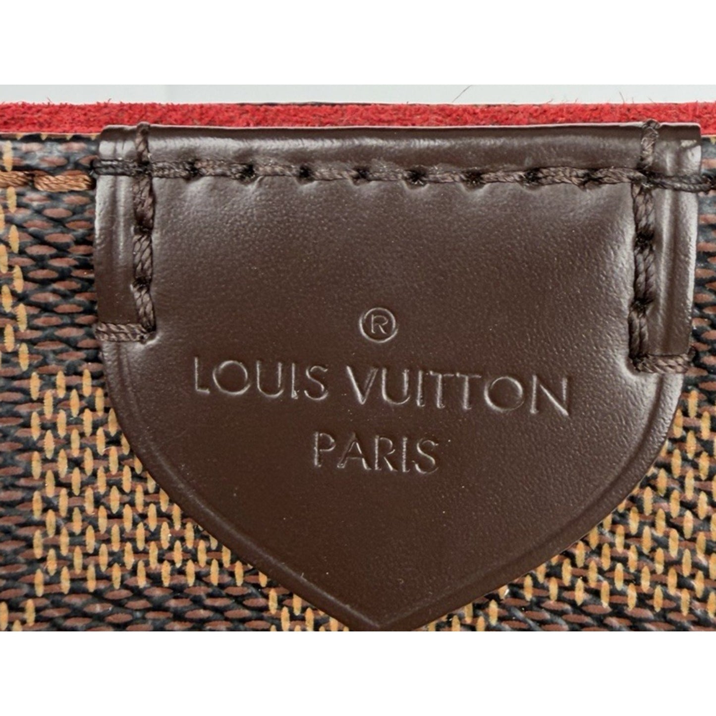 Louis Vuitton Caissa Hobo Bag in Damier Ebene Coated Canvas 2015 D6