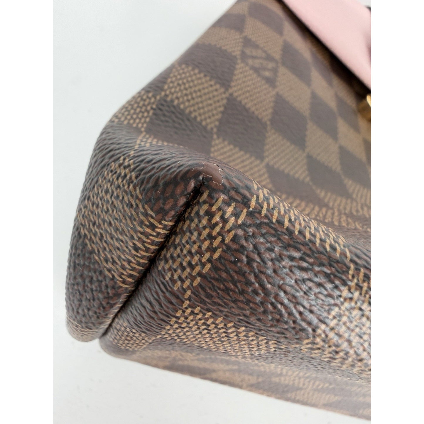 Louis Vuitton Clapton Backpack in Magnolia & Damier Ebene Coated Canvas 2019 S
