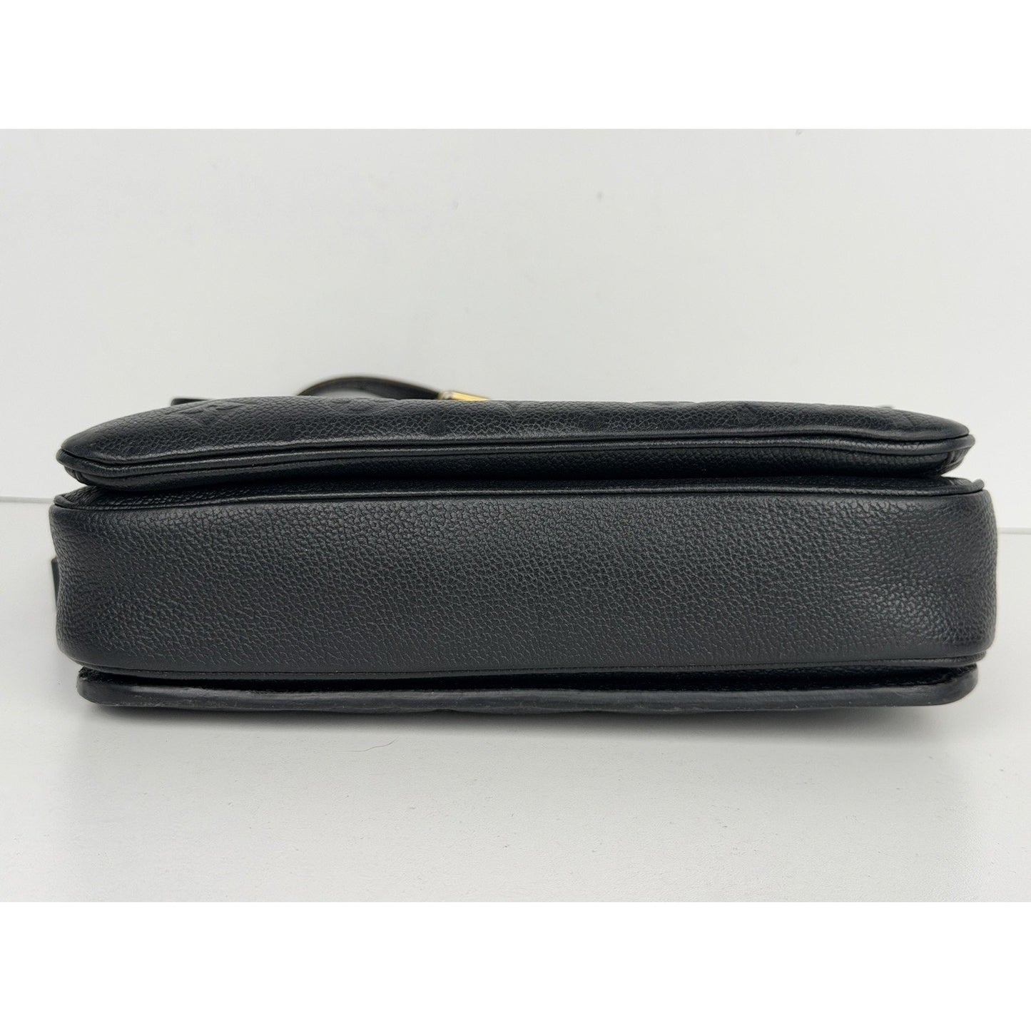 Louis Vuitton Pochette Metis Bag in Black Monogram Empreinte Leather NFC F2