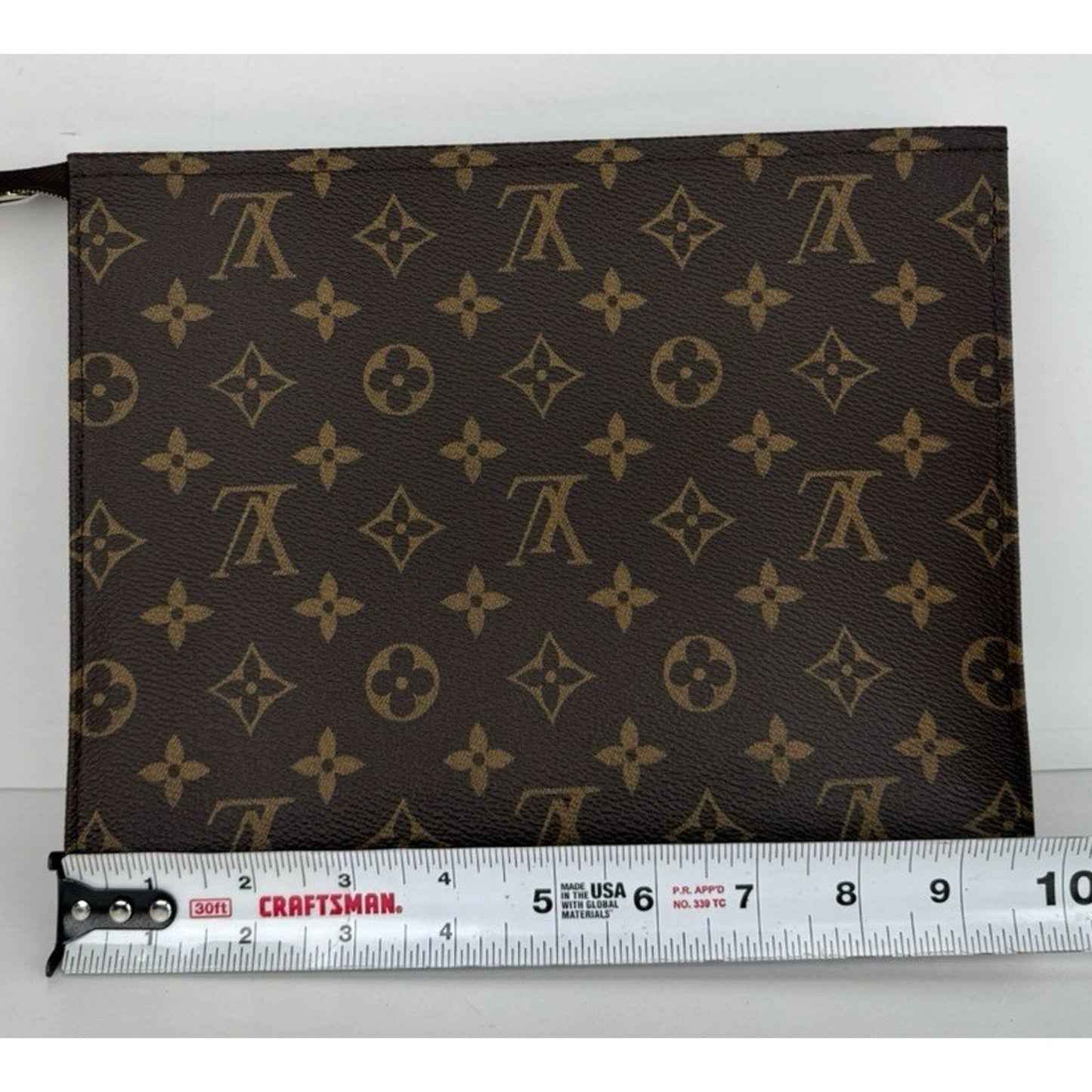 Louis Vuitton Toiletry Pouch Bag 26 in Brown Monogram Coated Canvas NFC S