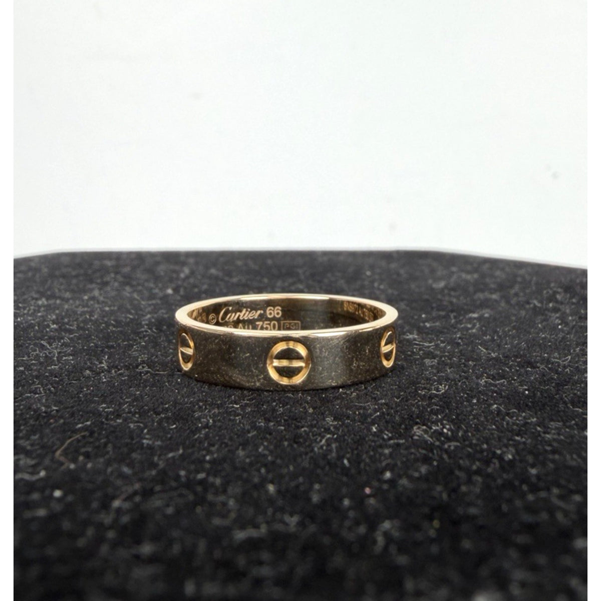 Cartier Love Ring 18K Yellow Gold Classic Model Size 11.5 (66) 2023