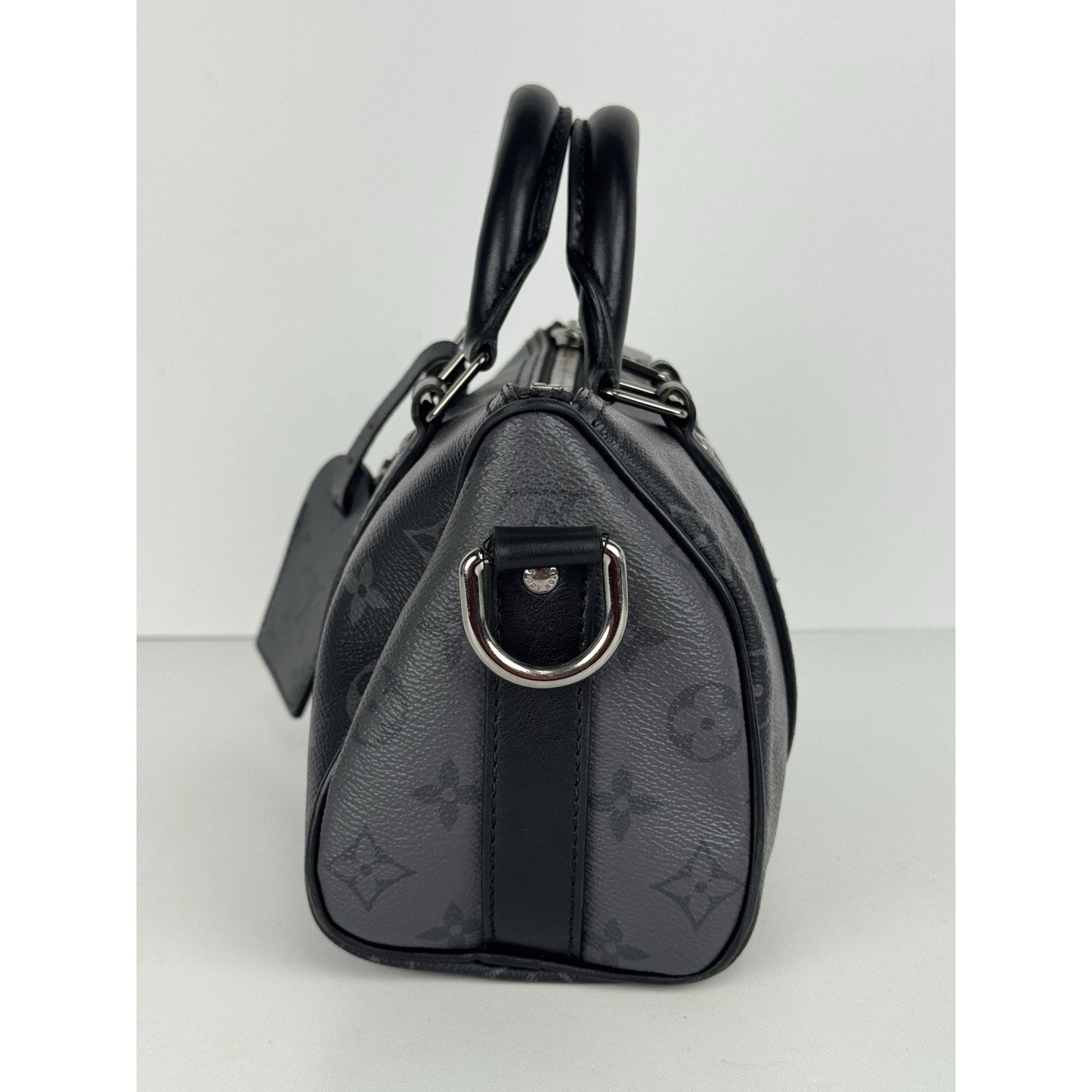 Louis Vuitton Keepall Bandouliere 25 Monogram Eclipse Canvas Bag B-2