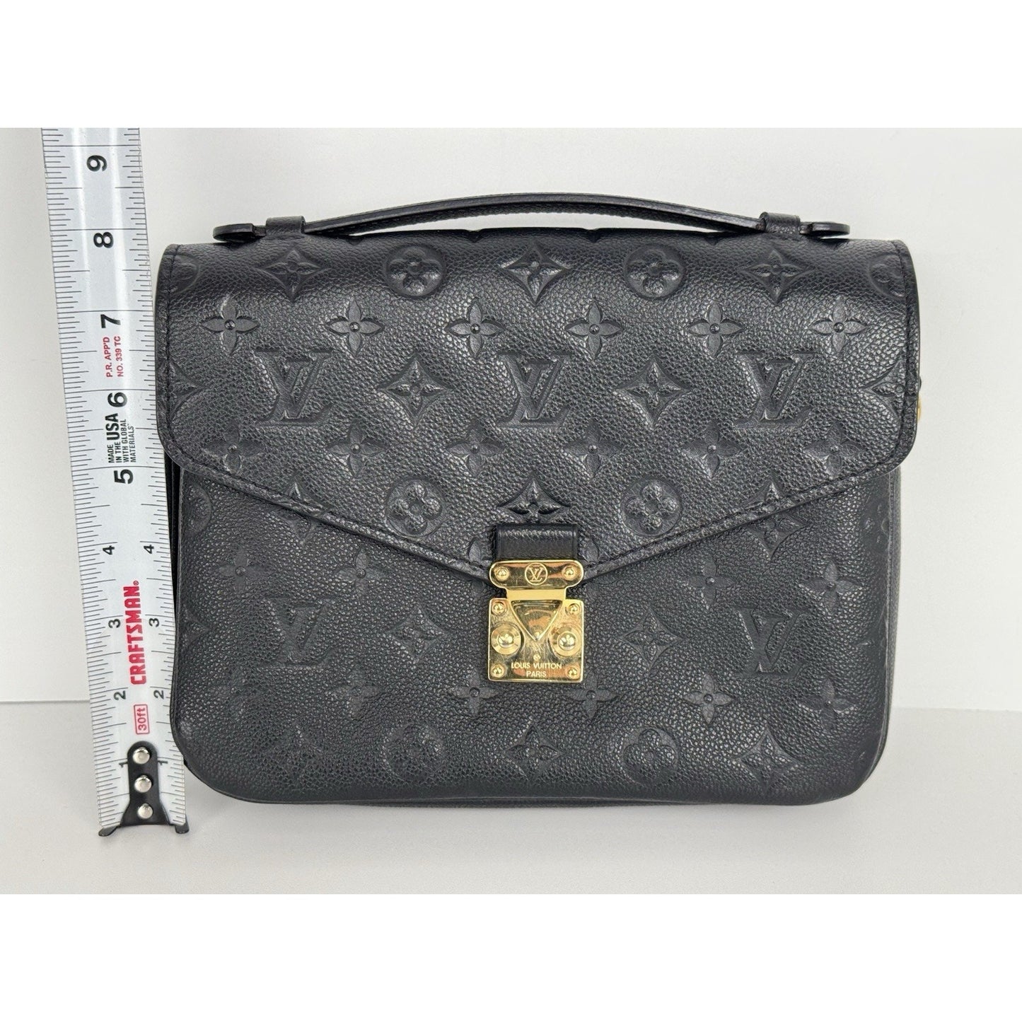 Louis Vuitton Empreinte Pochette Métis in Black C-2