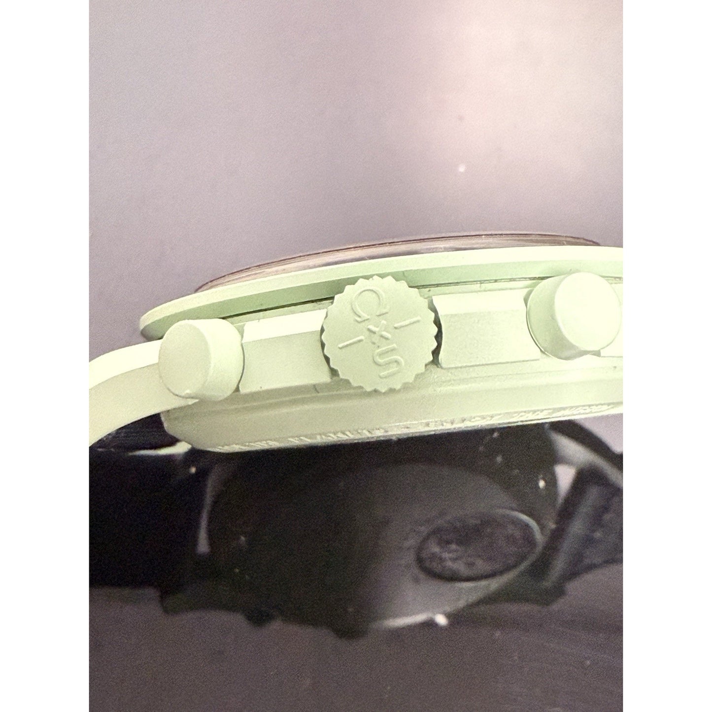 OMEGA X SWATCH Moonswatch Speedmaster Mission on Earth 42mm SO33G100