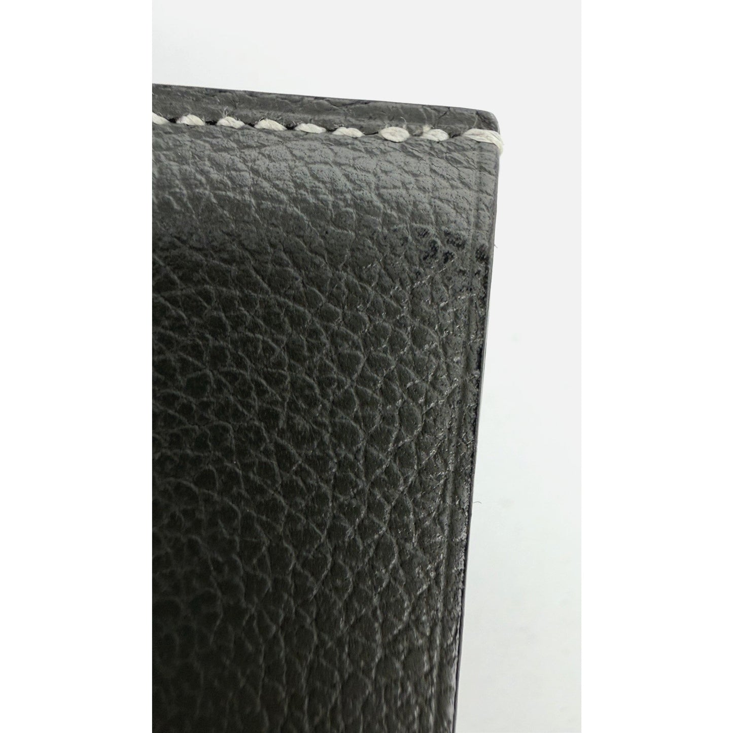 Hermes H Sellier Card Holder in Evercolor Calfskin Leather