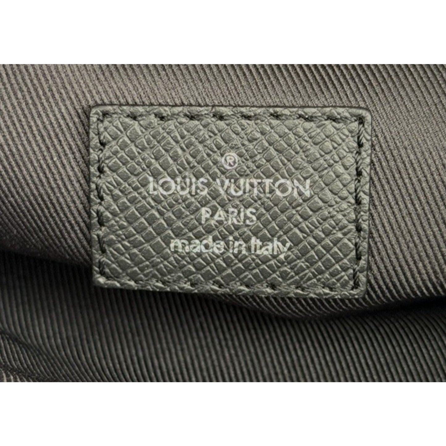 Louis Vuitton Monogram Eclipse Taigarama Outdoor Messenger Bag in Black S-05