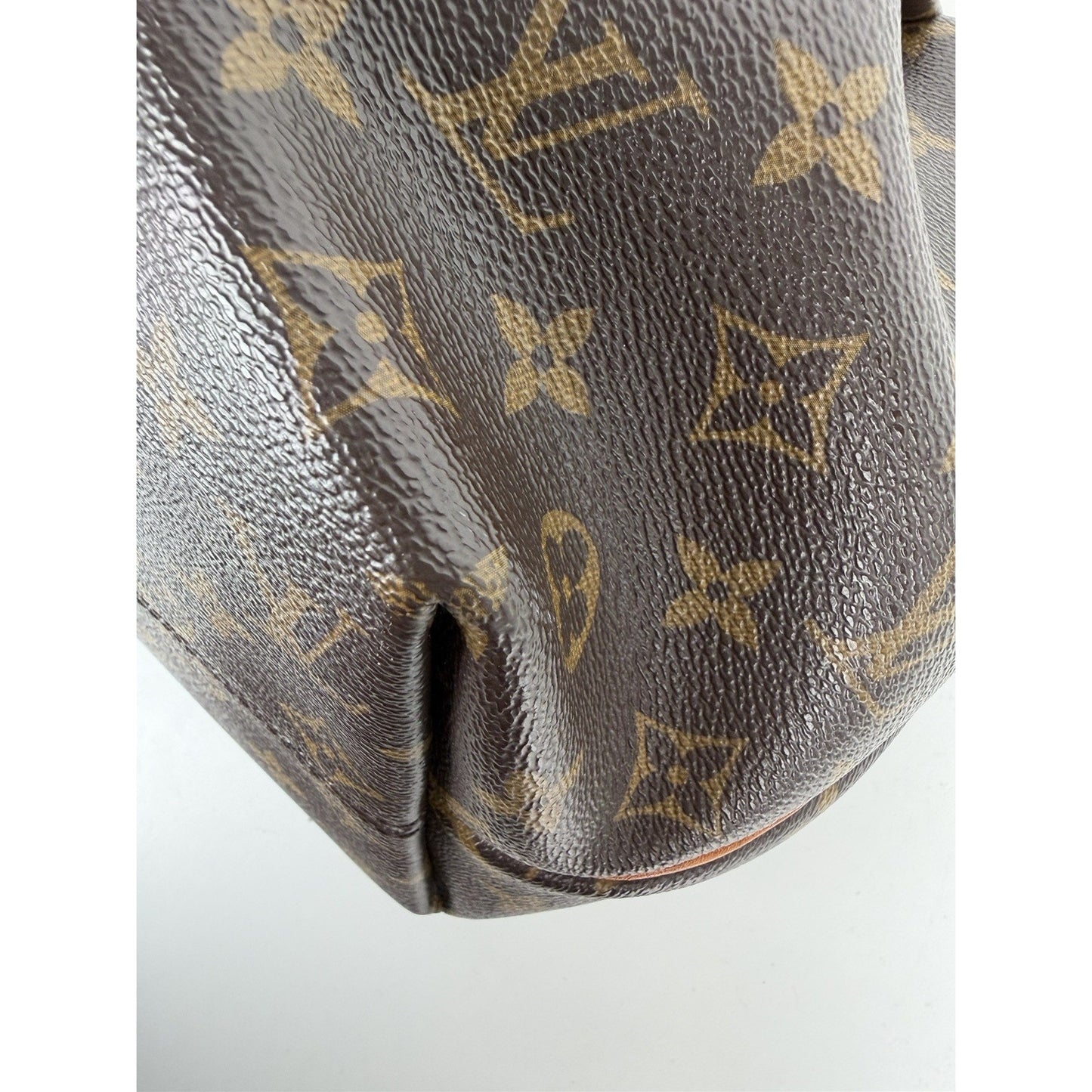 Louis Vuitton Turenne PM Bag in Brown LV Monogram Coated Canvas 2015 S