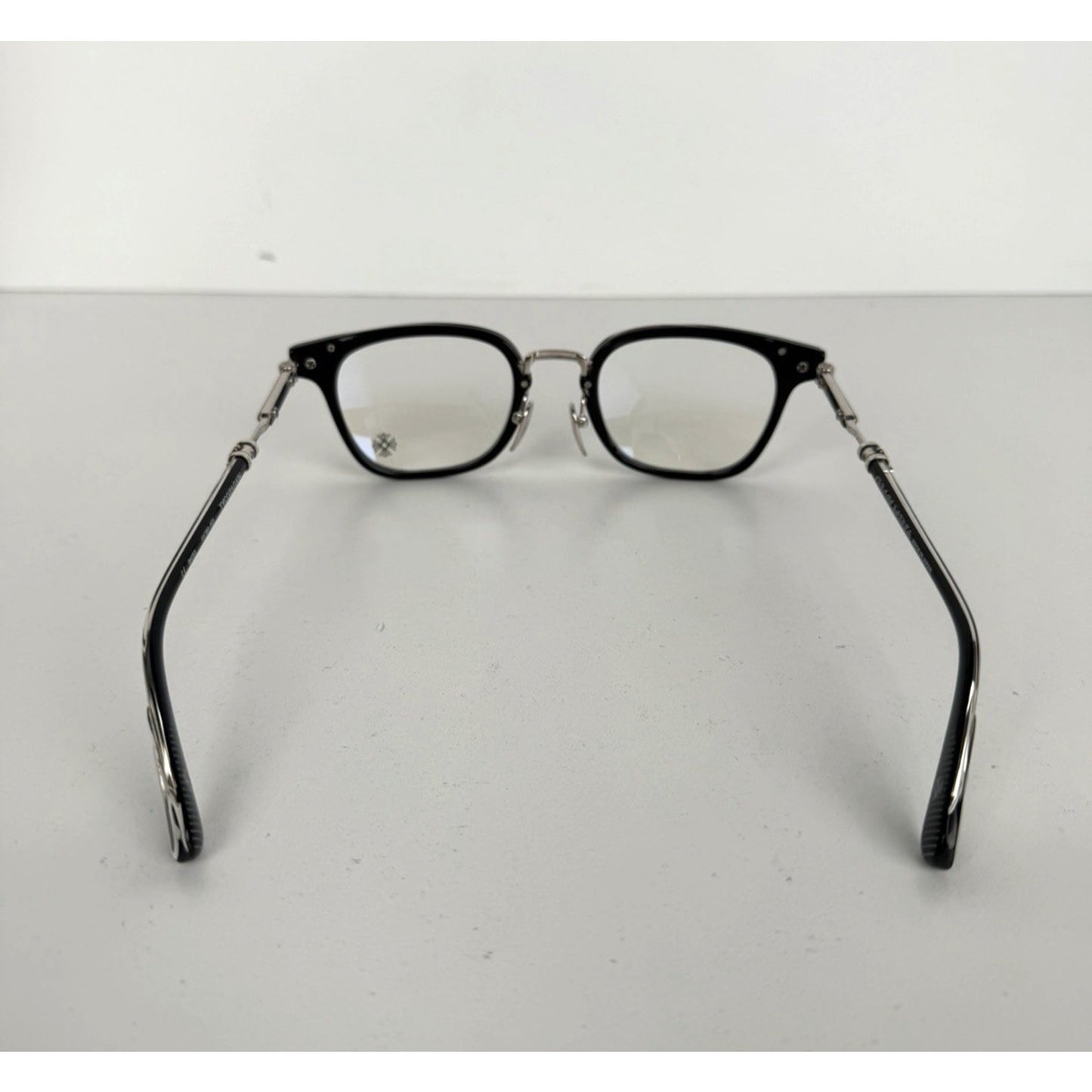 Chrome Hearts Tycoxagain Eyeglasses 51 in Black with Clear Lenses
