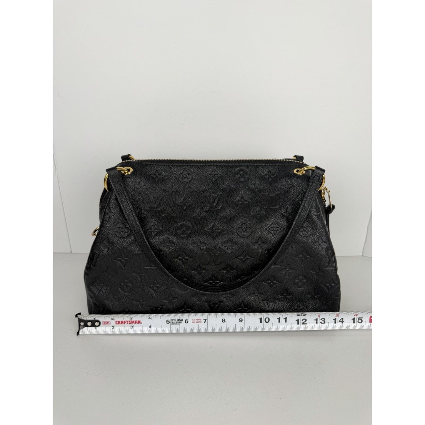 Louis Vuitton Ponthieu Bag PM in Black Monogram Empreinte Leather 2019 B-2