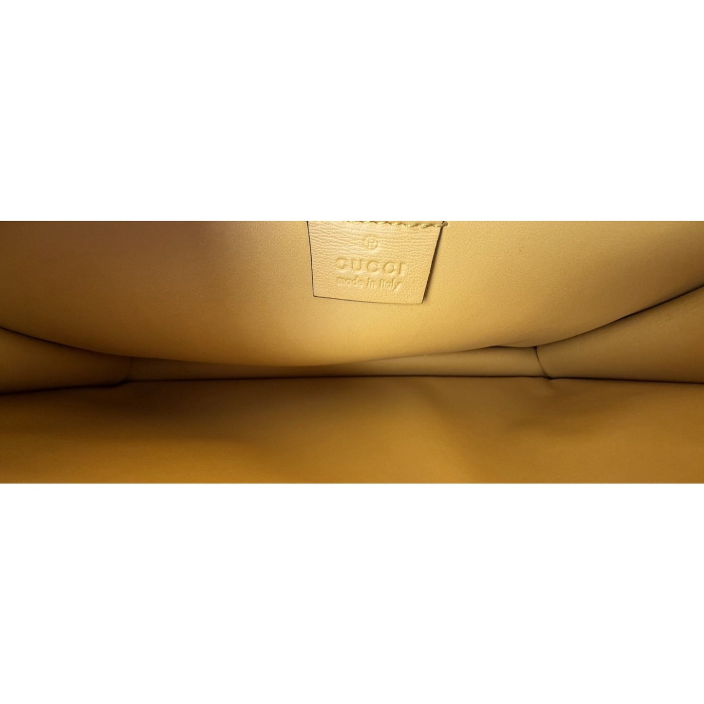 Gucci Small Suede Dionysus Yellow Shoulder Bag S-09