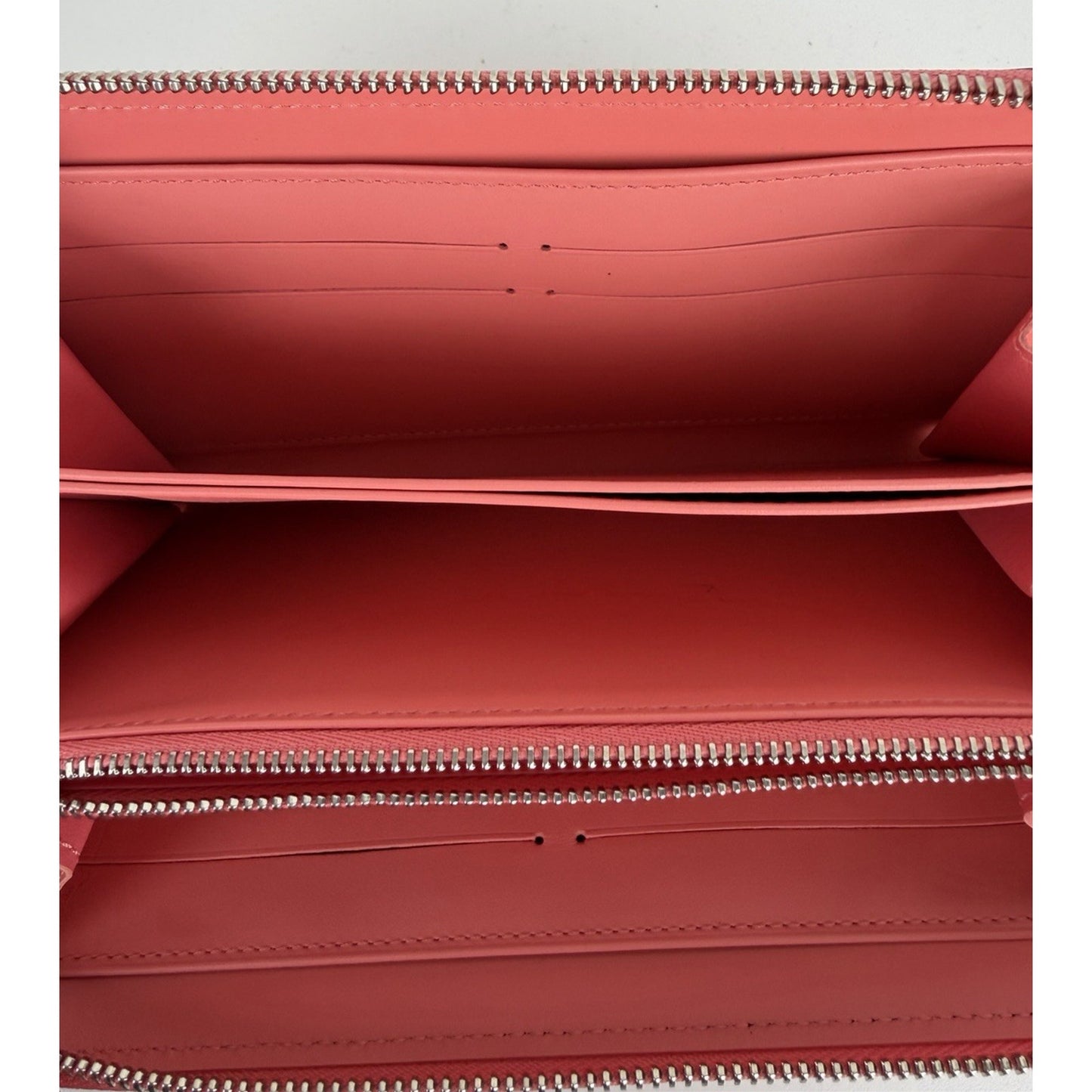 Louis Vuitton Vernis Zippy Womens Wallet in Monogram Glossy Rose 2015