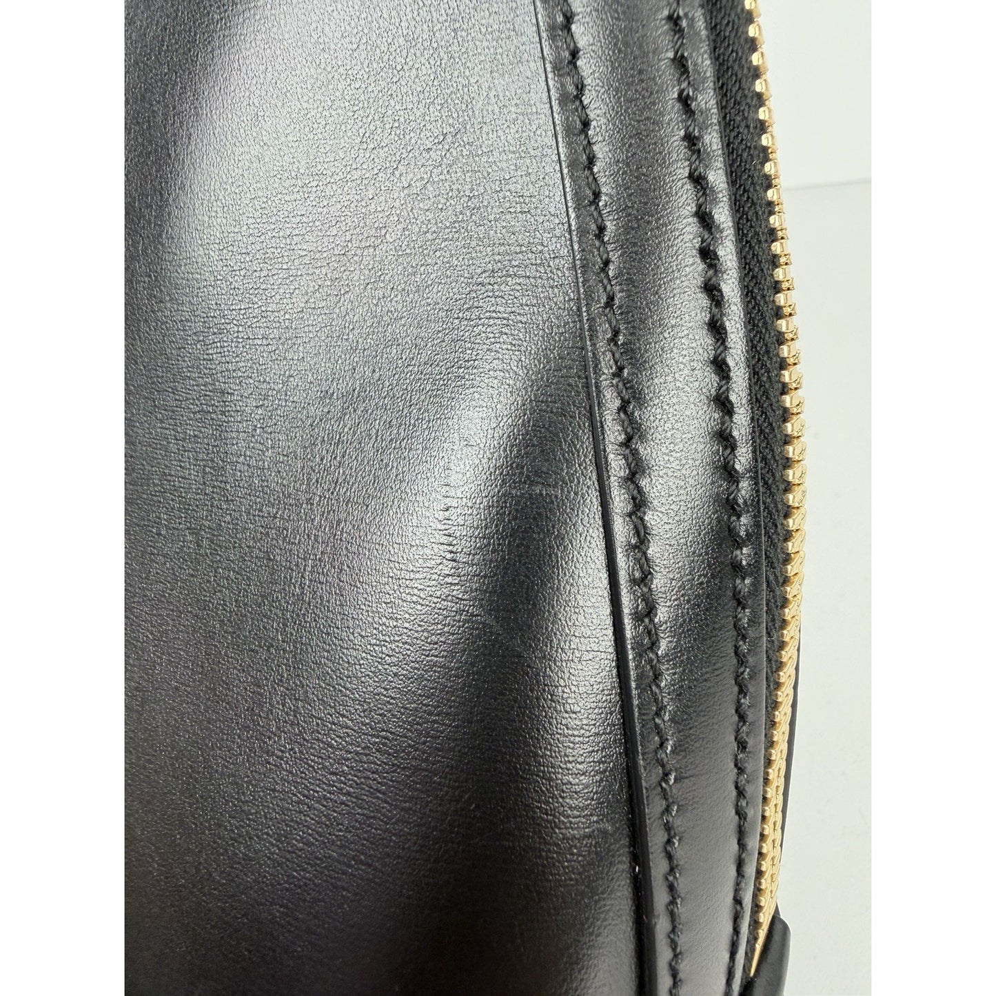 LAYAWAY Gucci Horsebit 1955 Medium Top Handle Bag in Black Smooth Leather C5