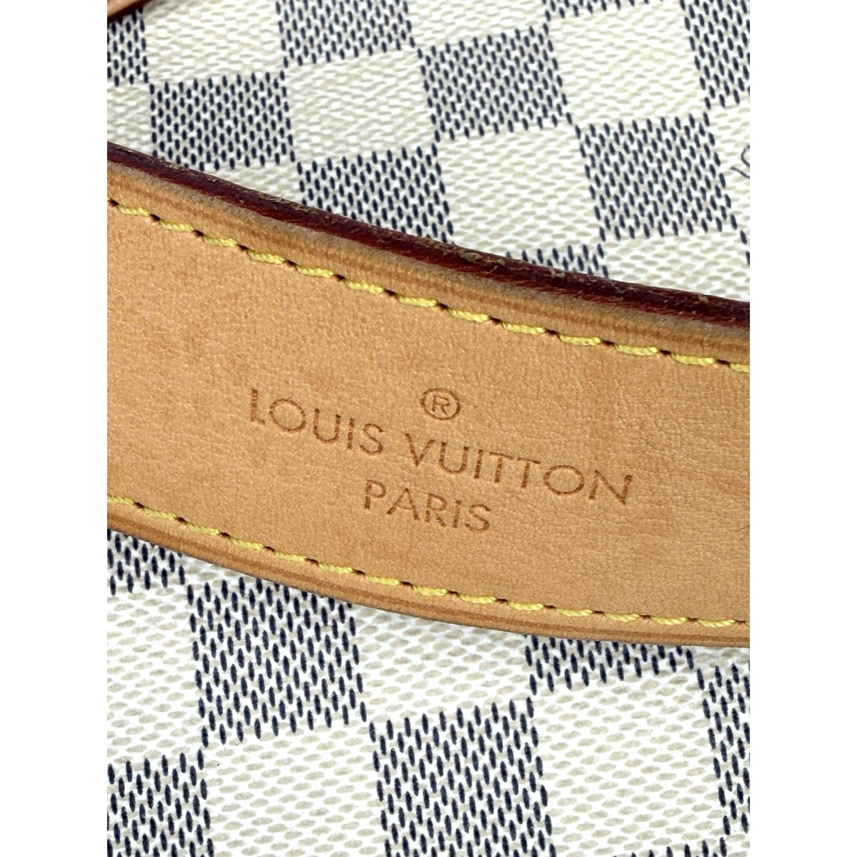 Louis Vuitton Graceful PM Tote Shoulder Bag in Damier Azur Coated Canvas 2018 S