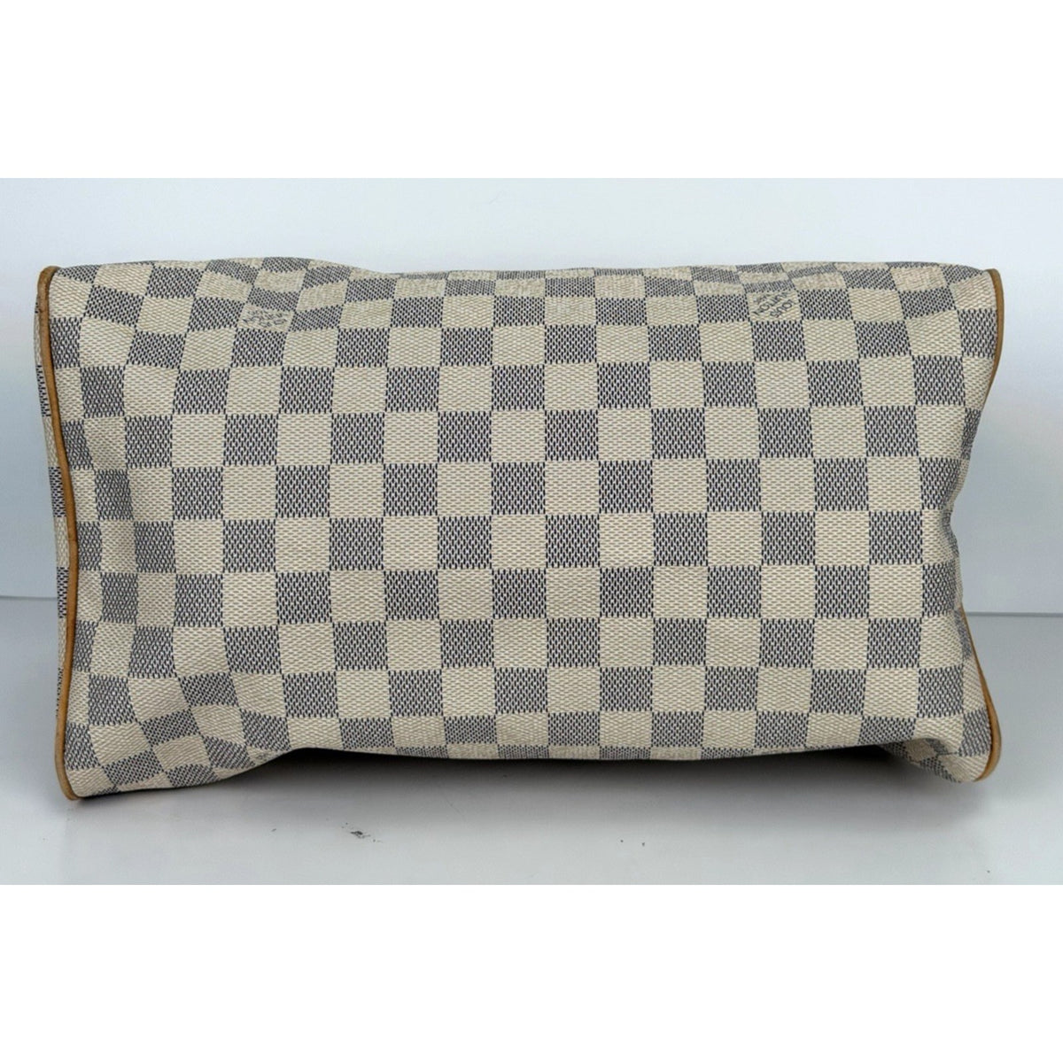 Louis Vuitton Speedy 30 Top Handle Bag in Damier Azur Coated Canvas 2007 S02