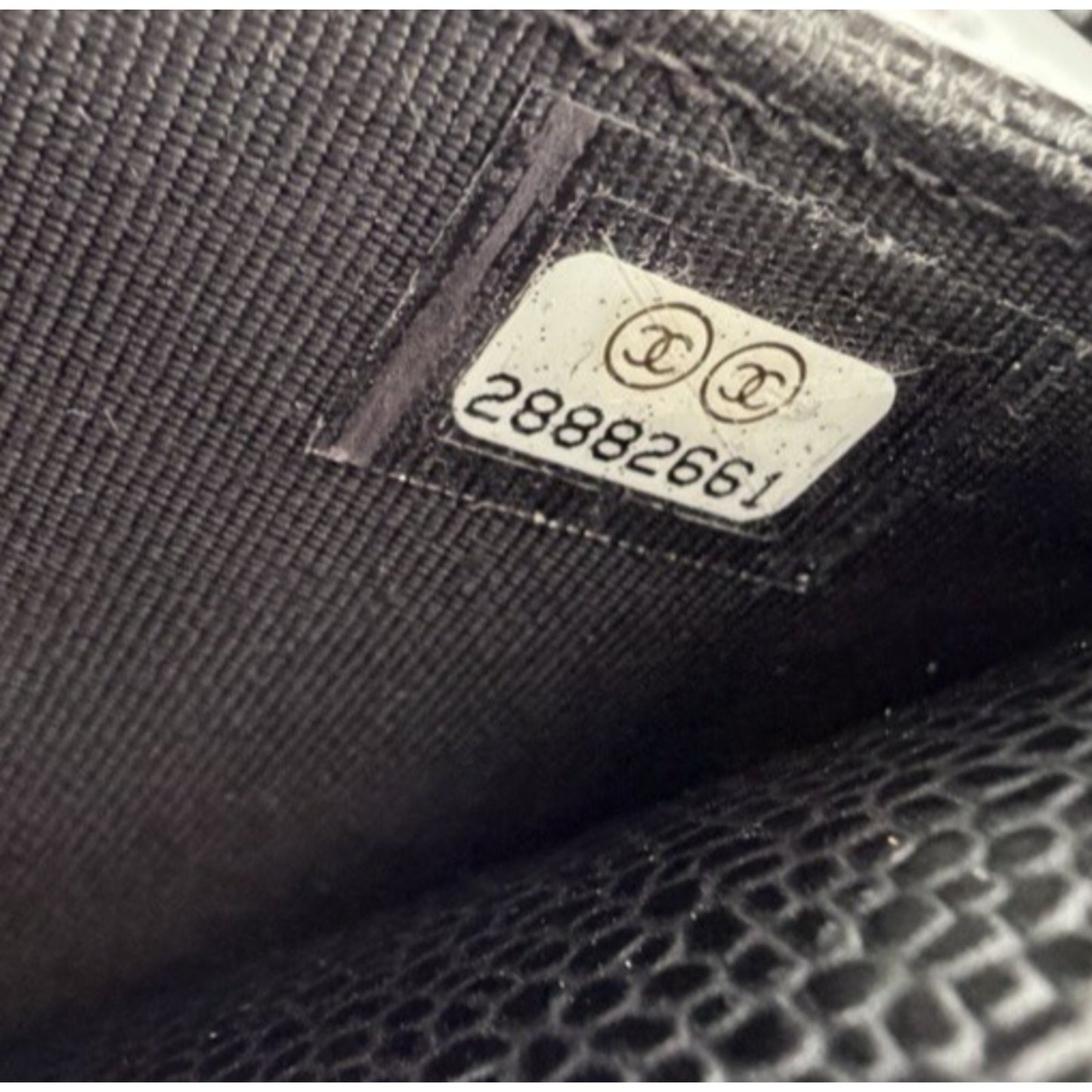 Chanel Classic Wallet On Chain Bag in Black Caviar Leather 2019 E-5