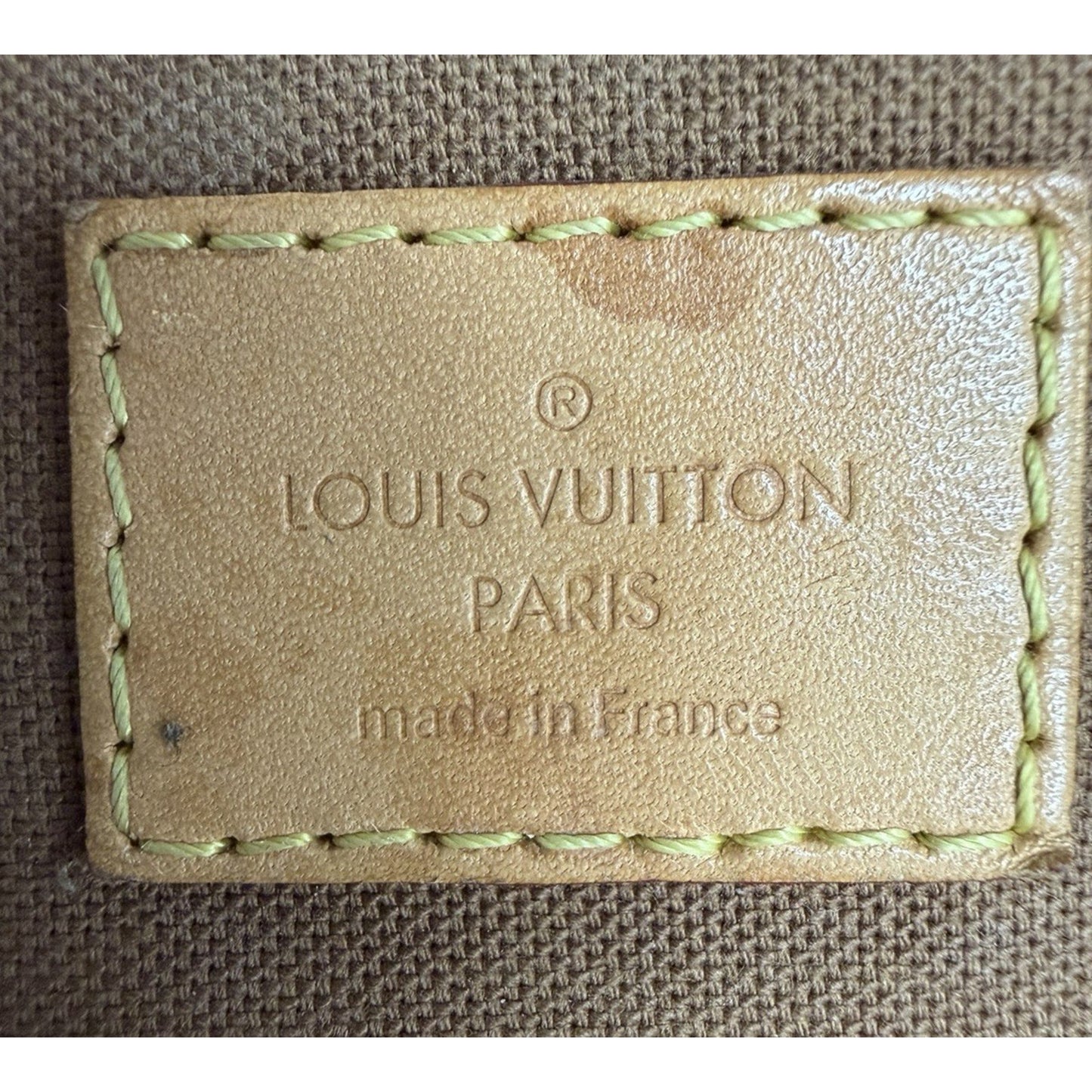 Louis Vuitton Tivoli Bag GM Monogram Brown Coated Canvas & Leather Trim 2015 S10