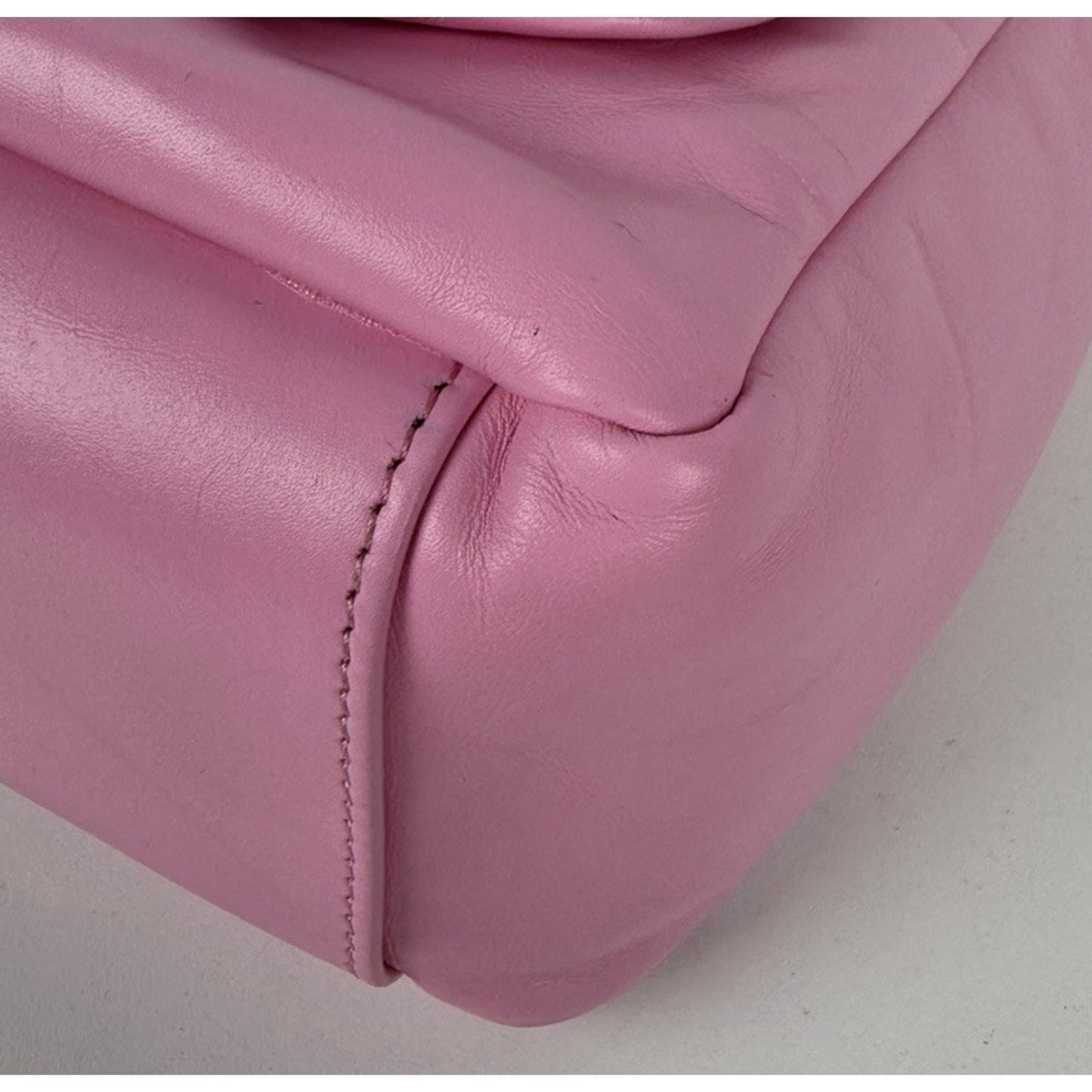 Balenciaga Monaco Small Sling Bag in Pink Puffy Leather E7