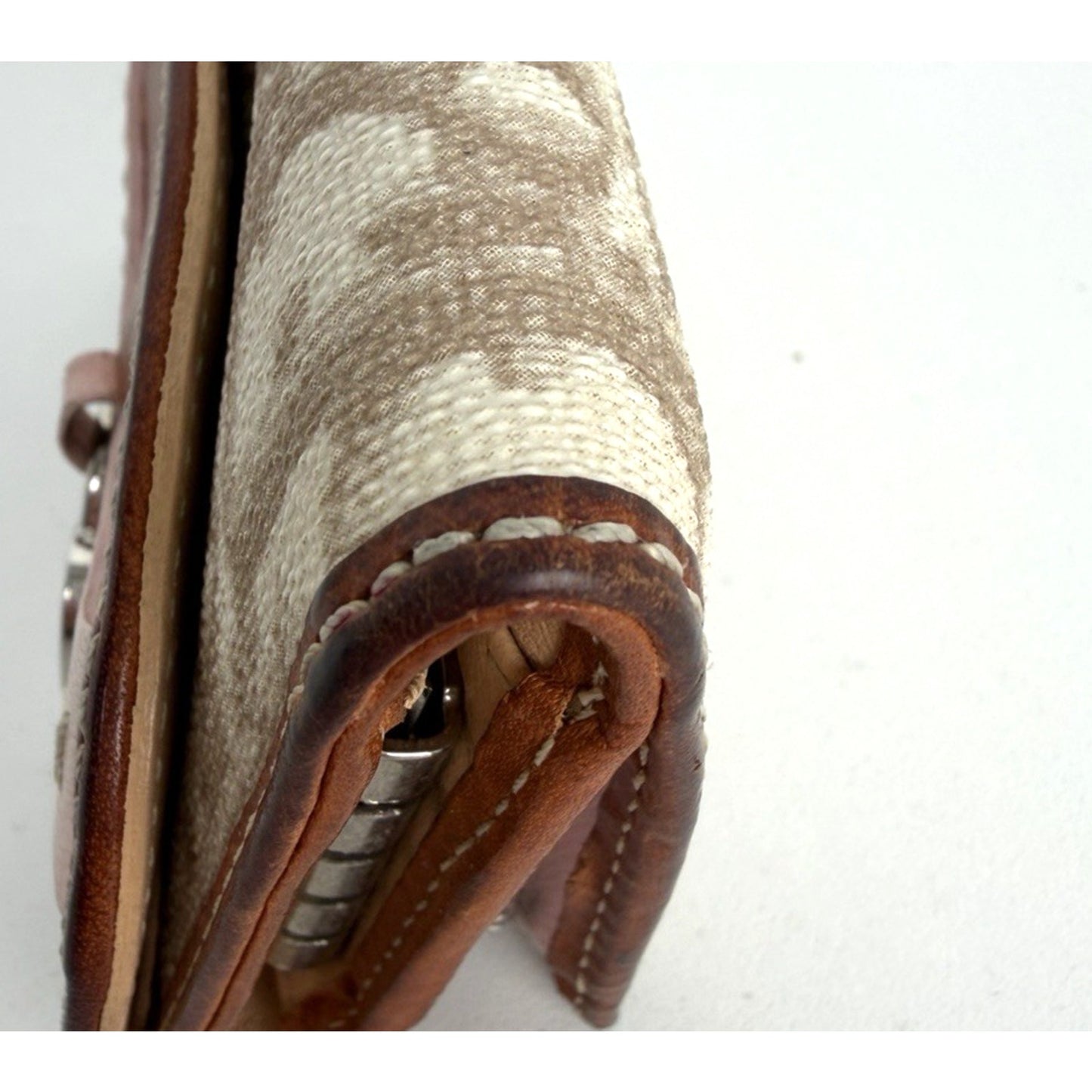 Christian Dior Trotter Romantique Diorissimo Key Holder Wallet in Canvas 2007 K2