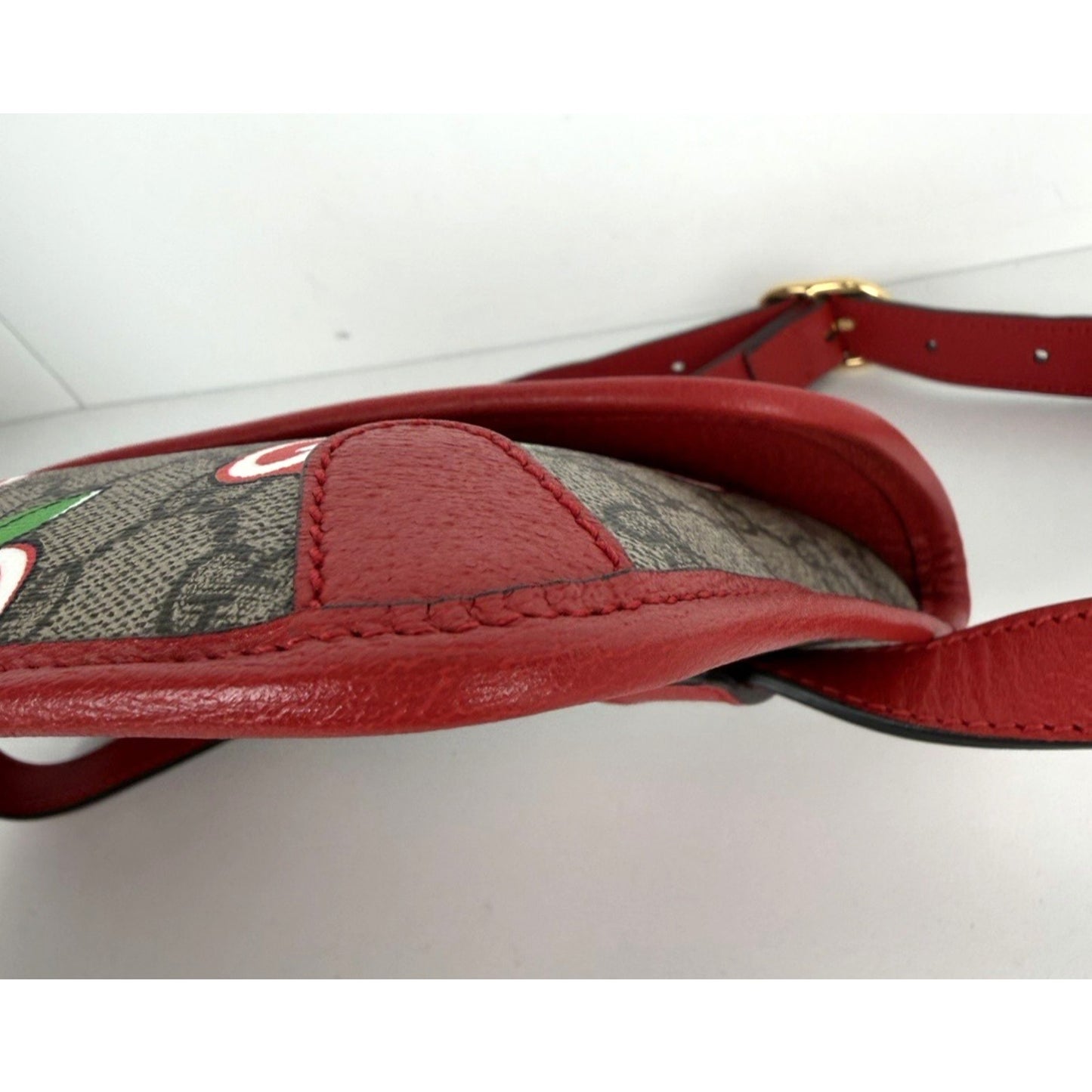 Gucci Apple Interlocking G Belt Bag in GG Supreme Monogram Coated Canvas S11
