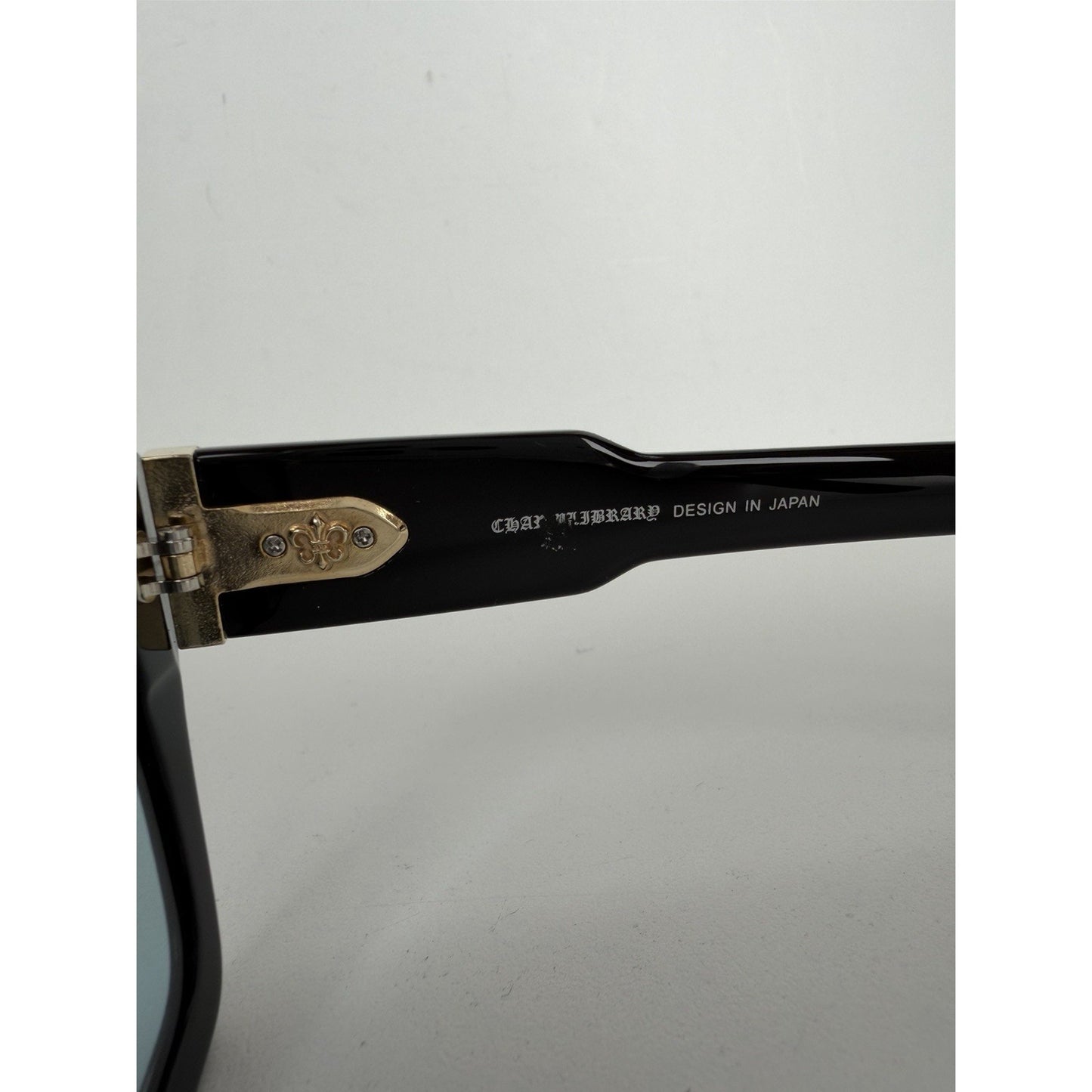 Chrome Hearts Eyeglasses Frame CH8217 Black&Gold K1