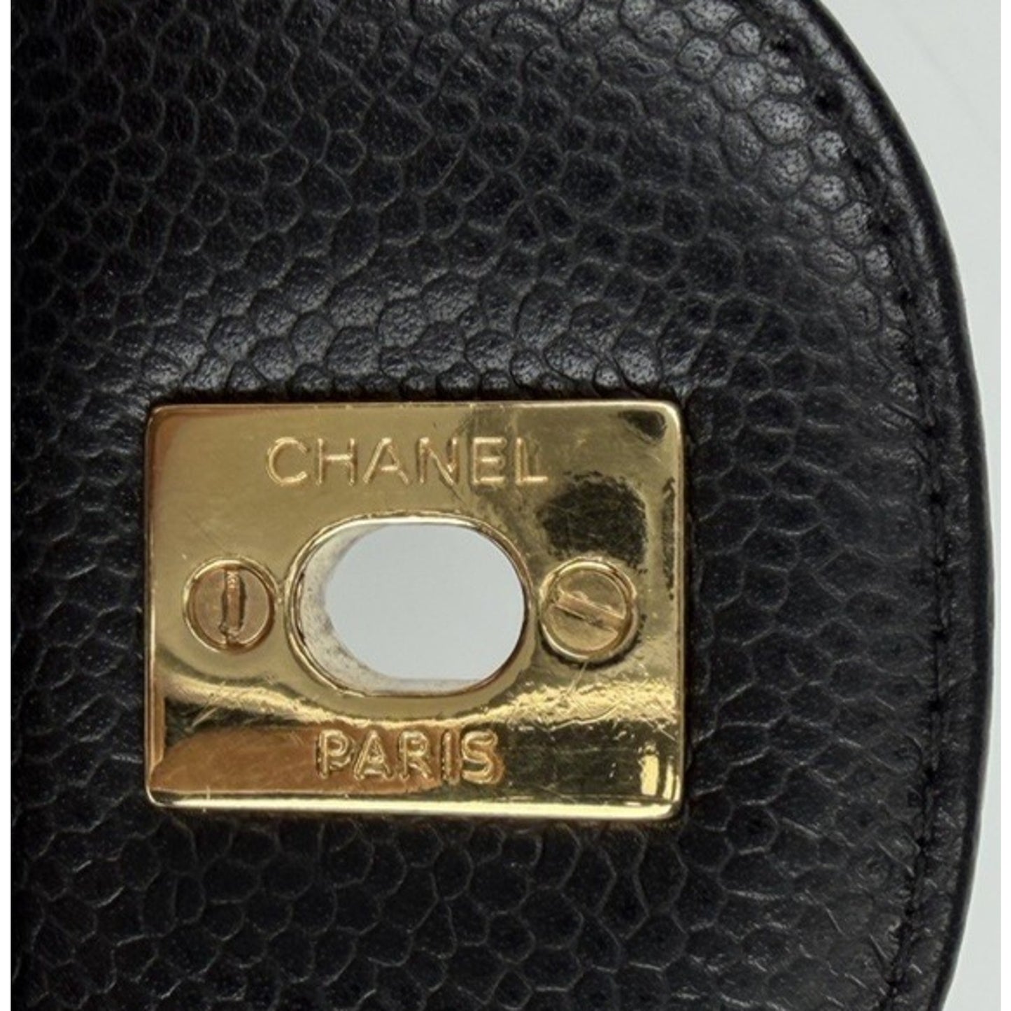 Chanel Classic Double Flap Bag Jumbo in Black Quilting Caviar Leather 2016 B5