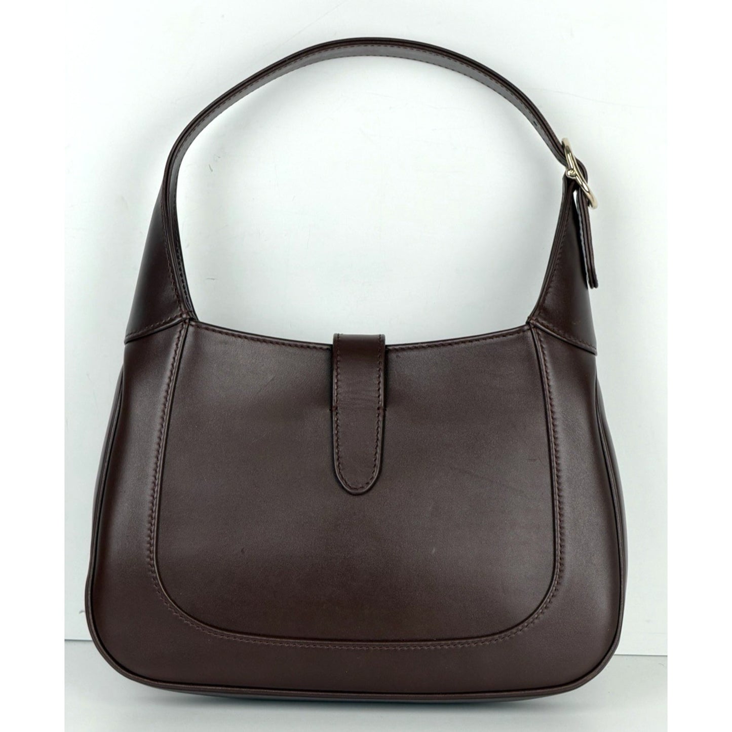 Gucci Jackie 1961 Hobo Brown Leather Shoulder Bag Small C-4