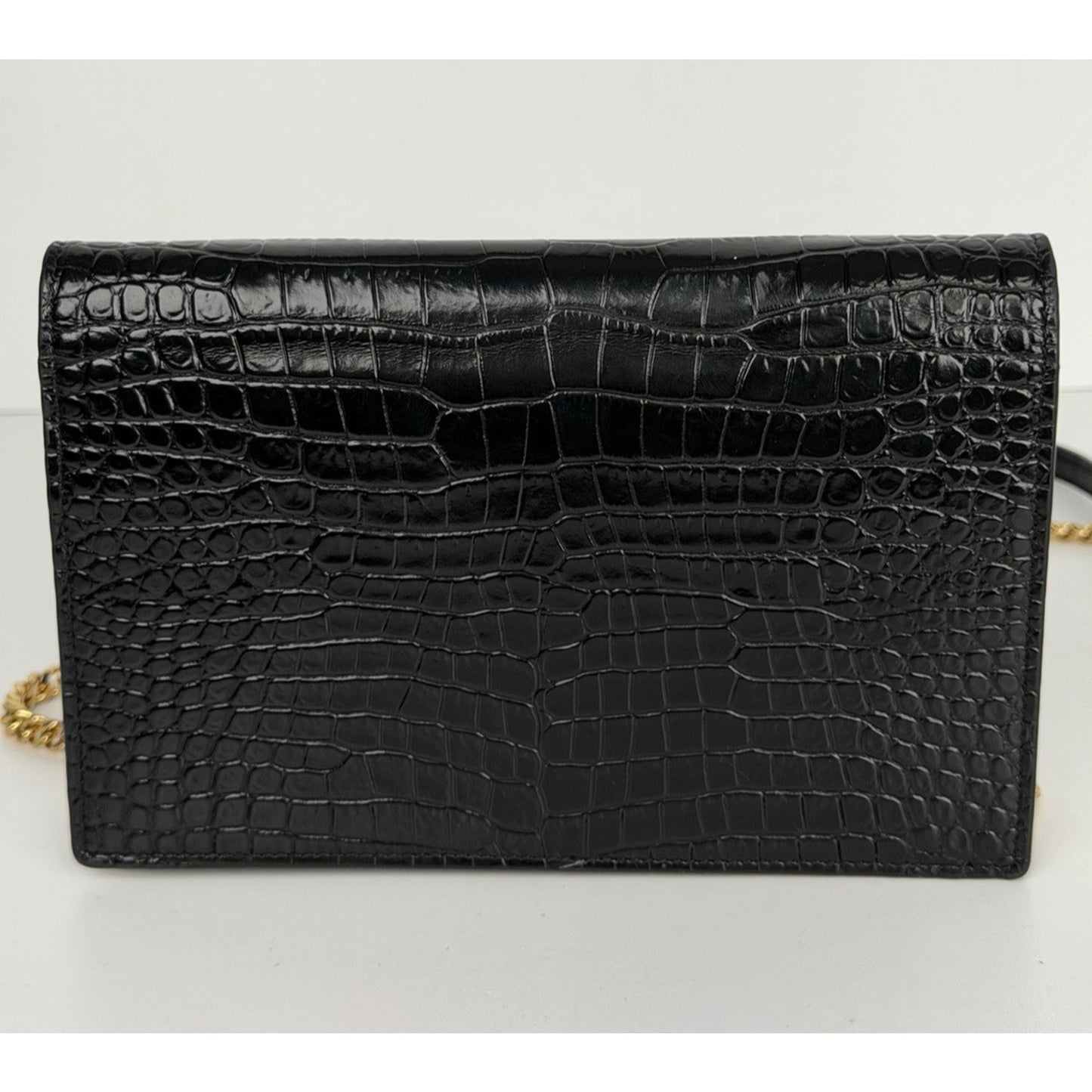 Saint Laurent Kate Shoulder Bag Small Tassel in Black Leather C3