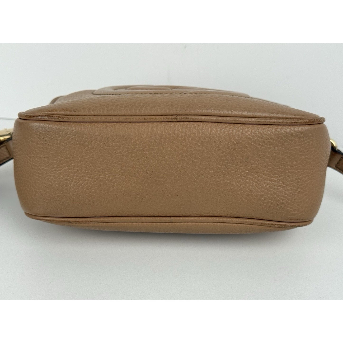 Gucci Soho Disco Shoulder Bag Beige