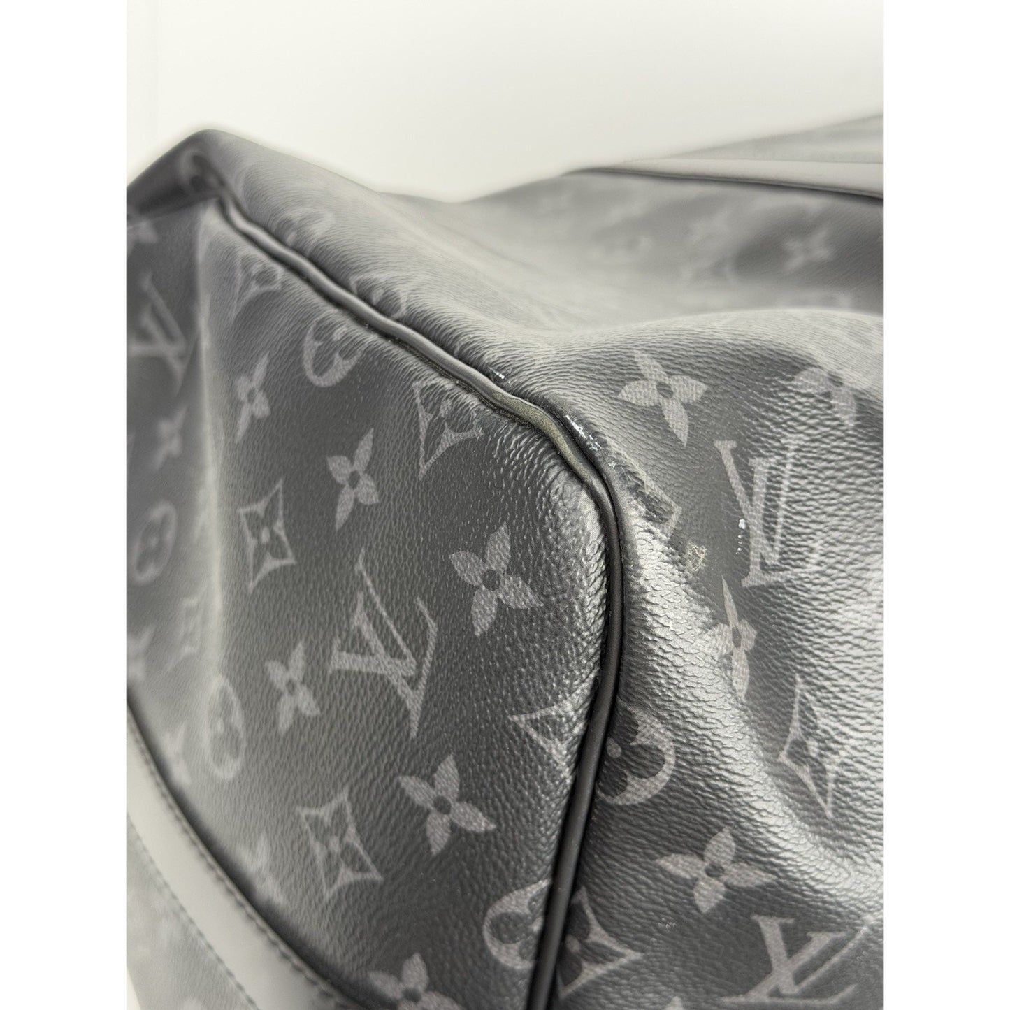 Louis Vuitton Keepall Bandouliere 55 in Monogram Eclipse Coated Canvas NFC S