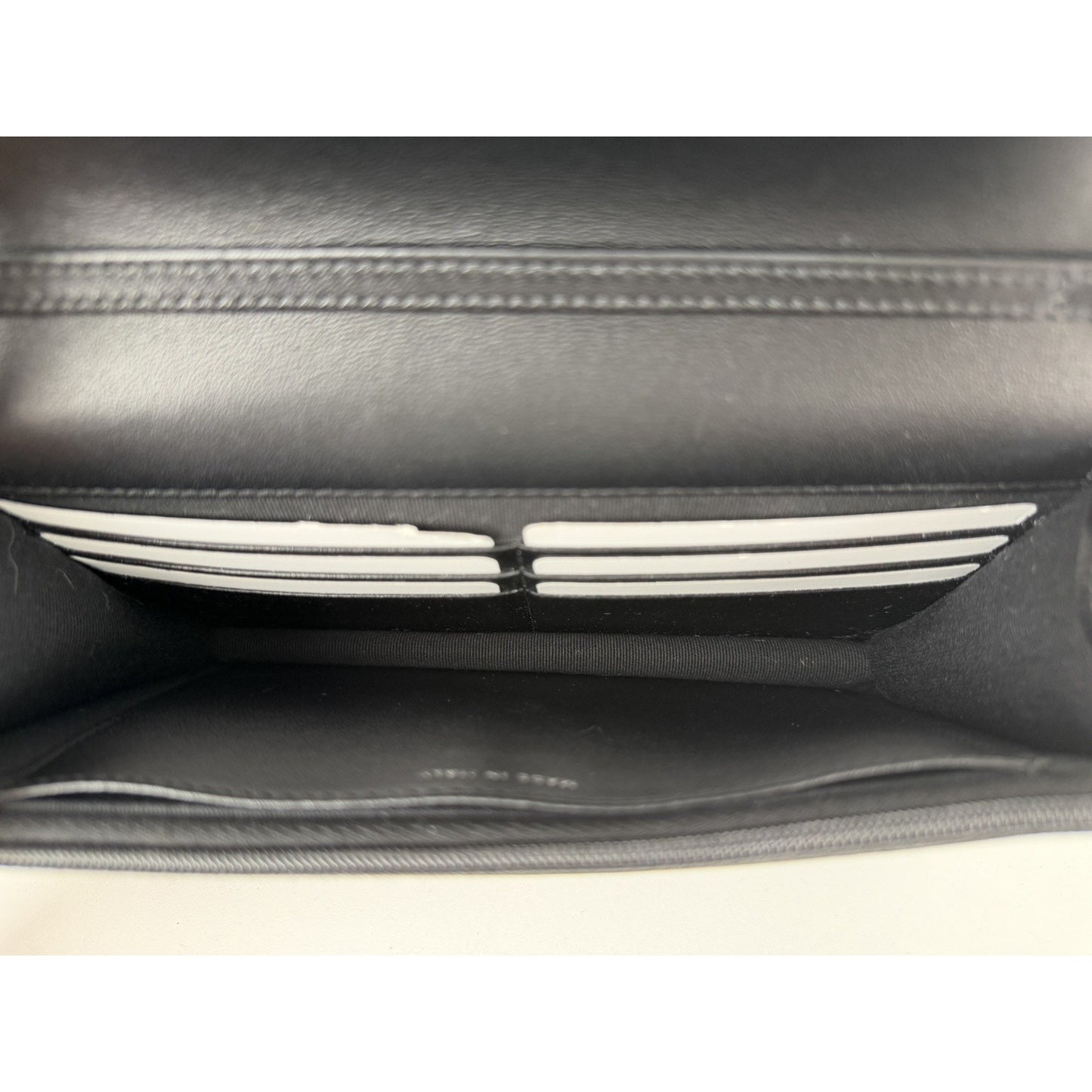 Chanel Classic Wallet on Chain Black Quilted Lambskin Leather NFC R1
