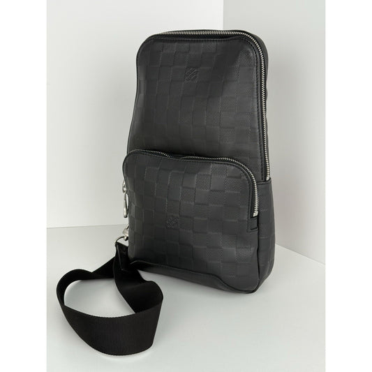 Louis Vuitton Avenue Sling Bag Damier Infini Leather Crossbody Men's Bag