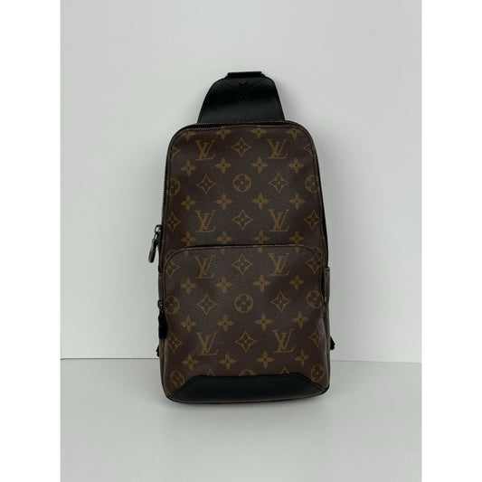 LOUIS VUITTON Monogram Macaser Avenue Sling Bag Men's