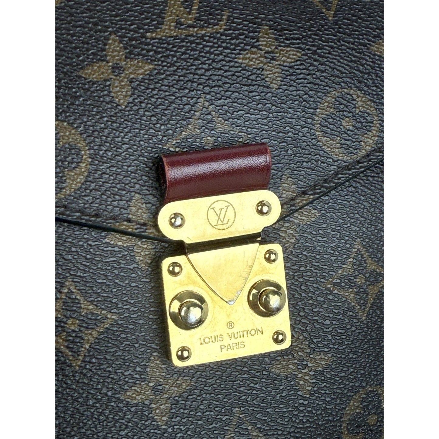 Louis Vuitton Monogram Braided Pochette Métis Coquelicot Crossbody Bag