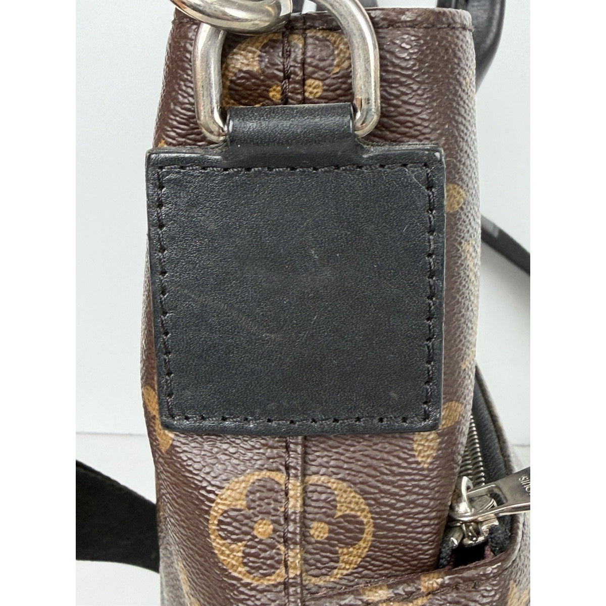 Louis Vuitton Macassar Briefcase in Brown LV Monogram Coated Canvas 2015 S-21