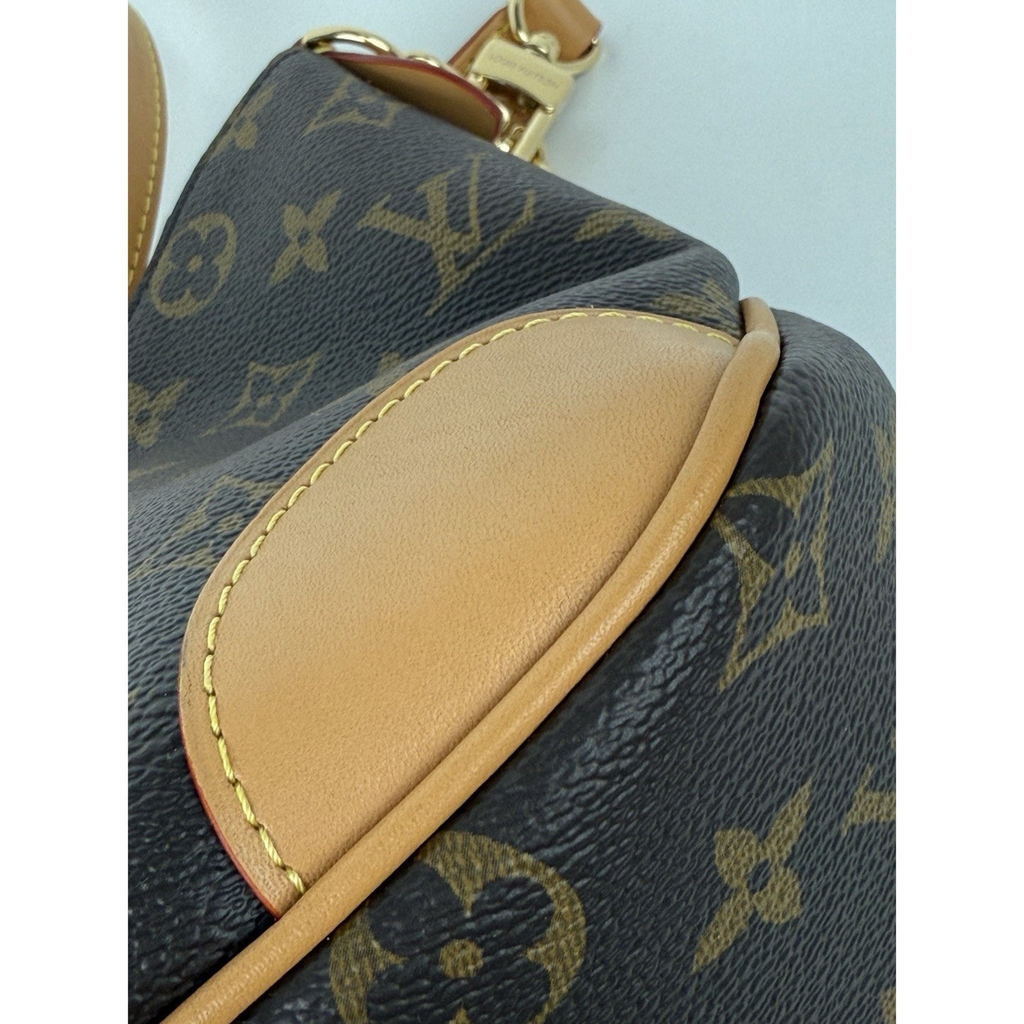 Louis Vuitton LV Monogram Canvas Boulogne NM Women's Shoulder Bag