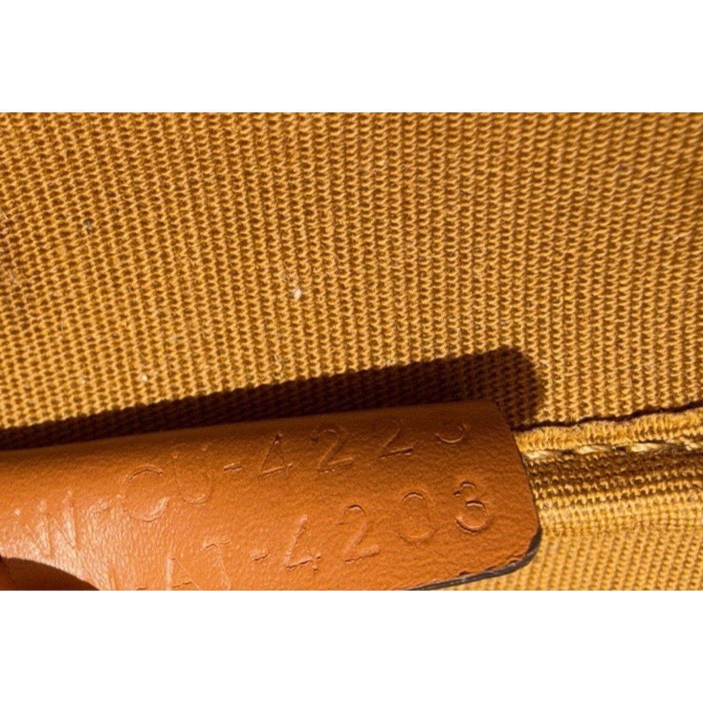 Celine Bucket Bag Small in Tan Triomphe Canvas with Calfskin Leather Trim S14